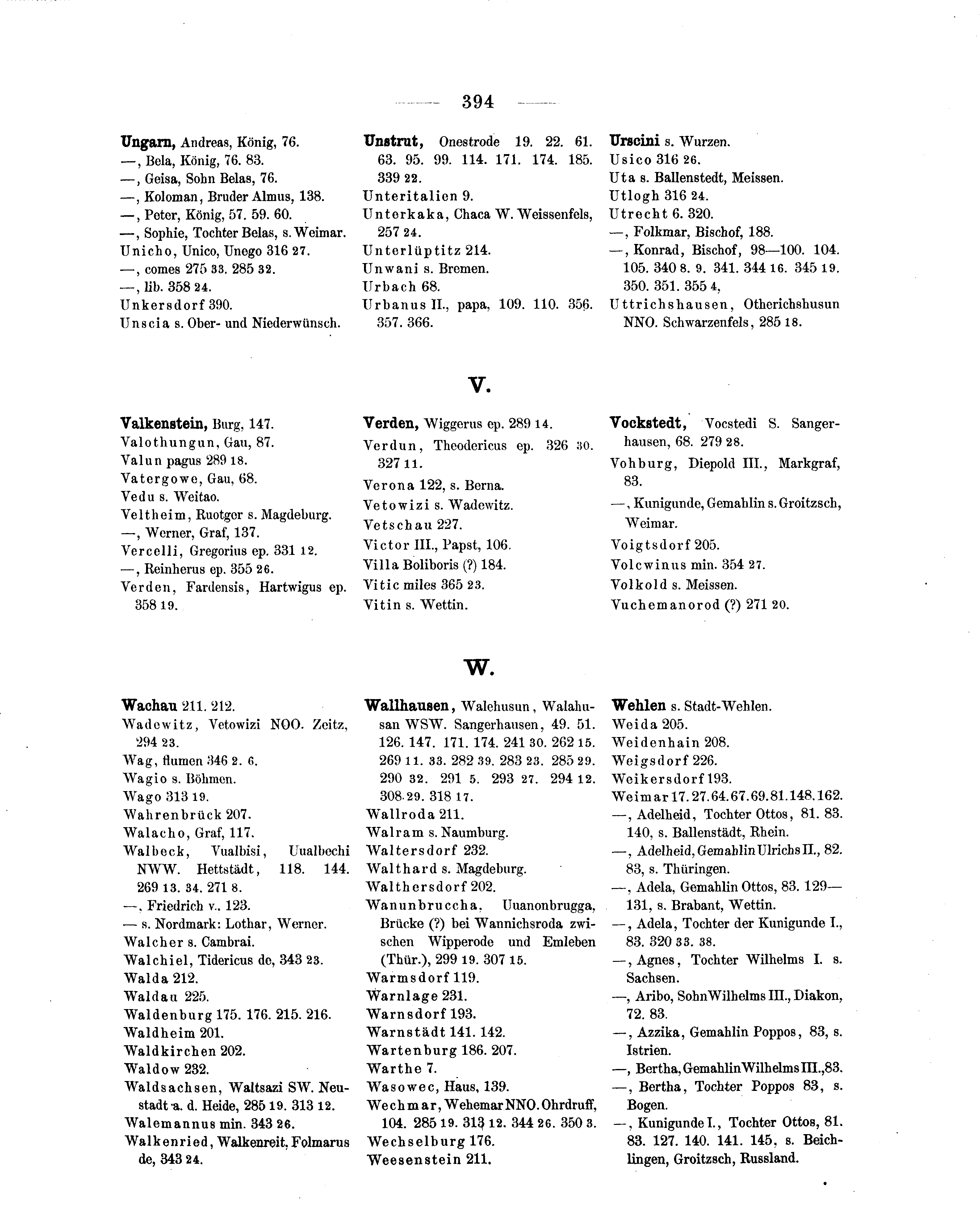 Historische Urkunde Seite 394 aus Band cds1a1