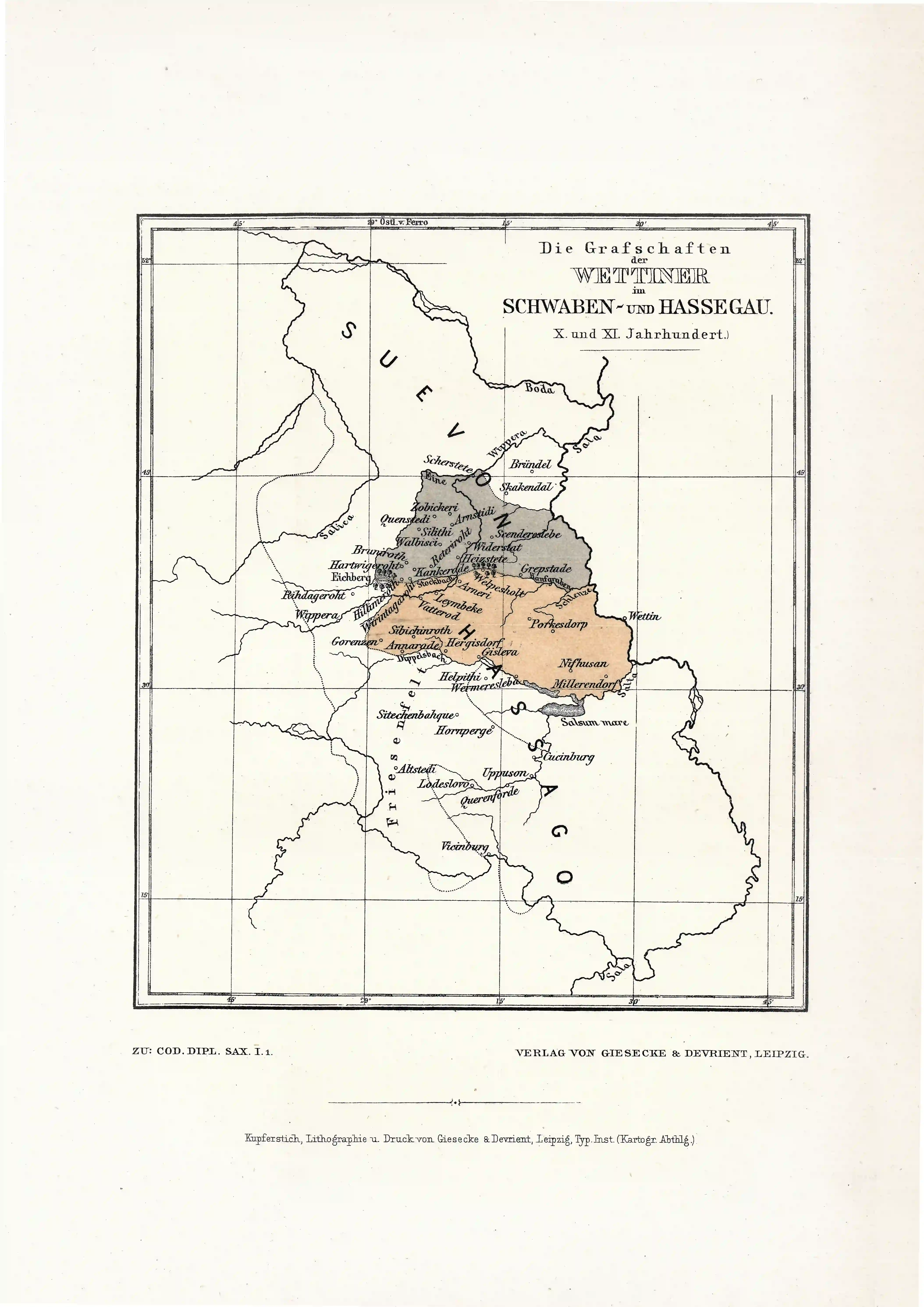 Historische Urkunde Seite 1 aus Band cds1a1