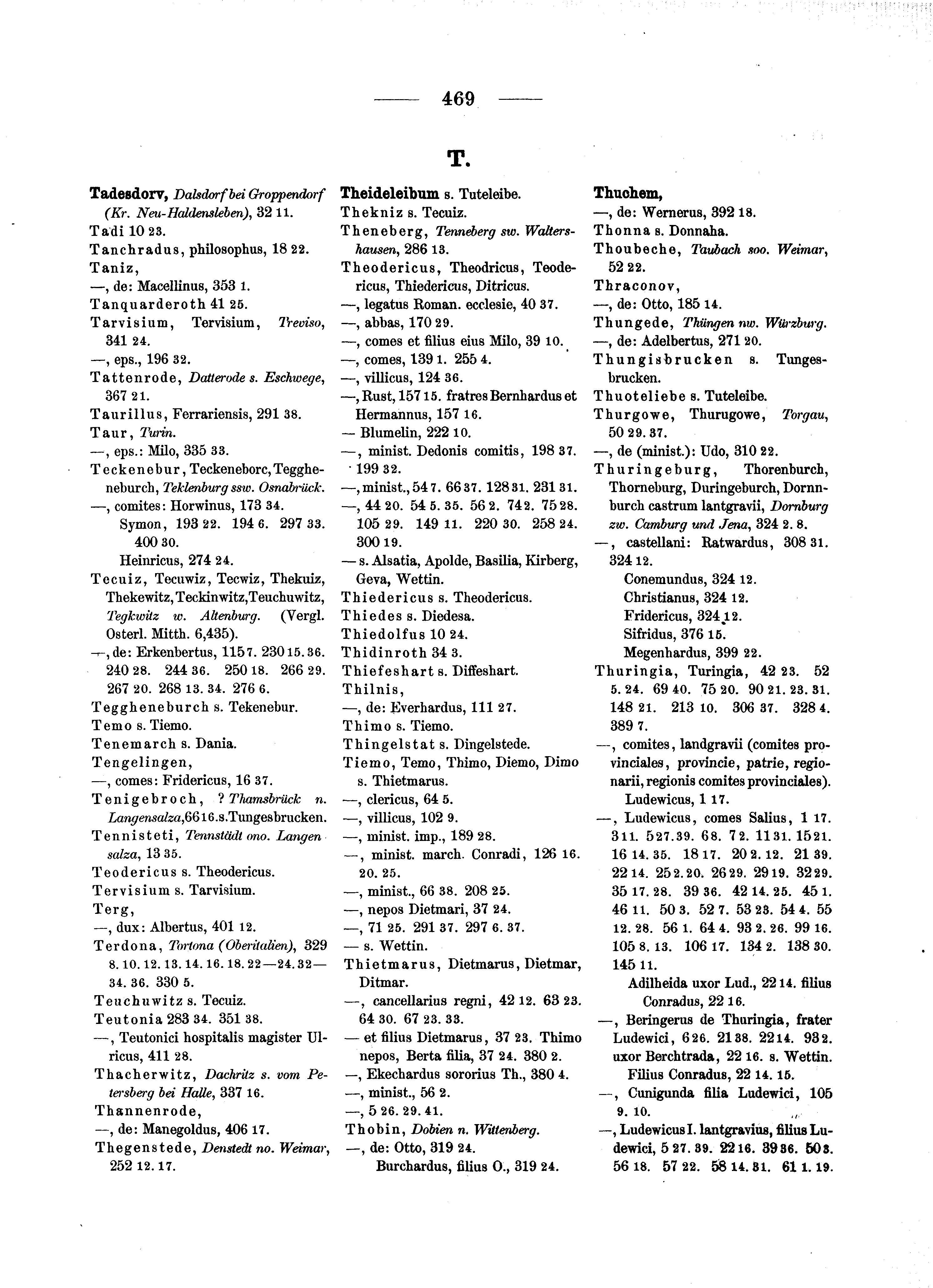 Historische Urkunde Seite 469 aus Band cds1a2
