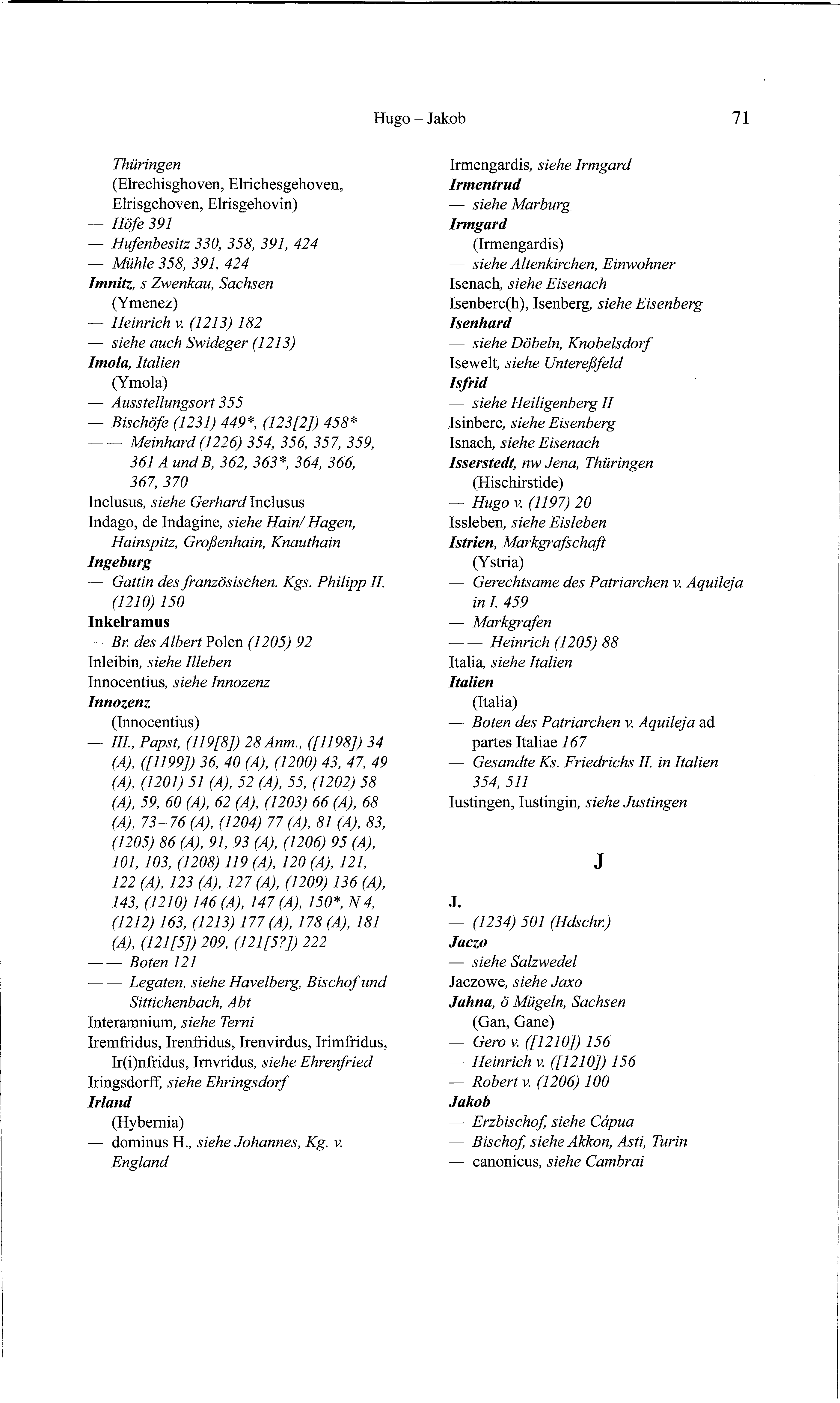 Historische Urkunde Seite 70 aus Band cds1a3r