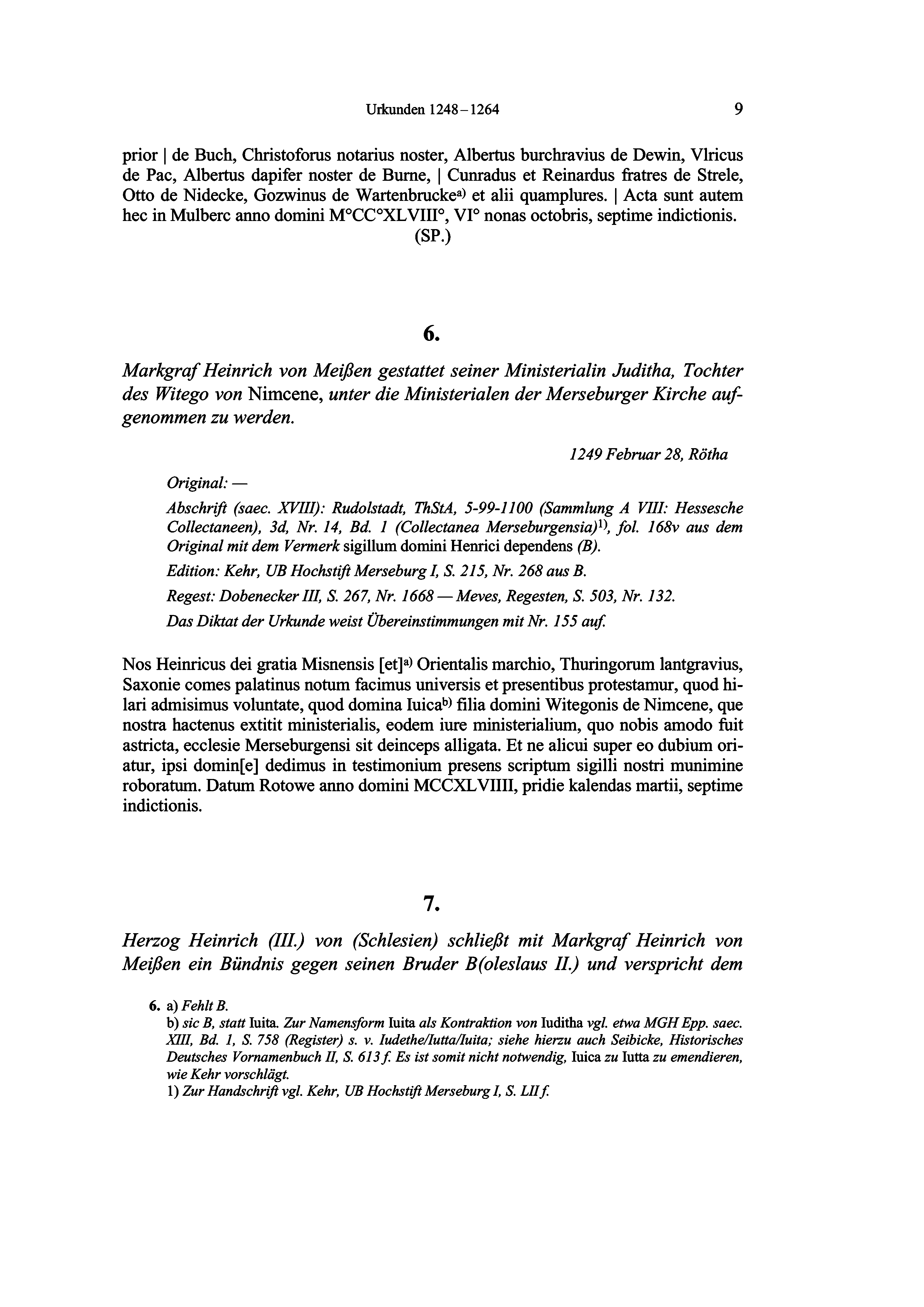 Historische Urkunde Seite 9 aus Band cds1a5