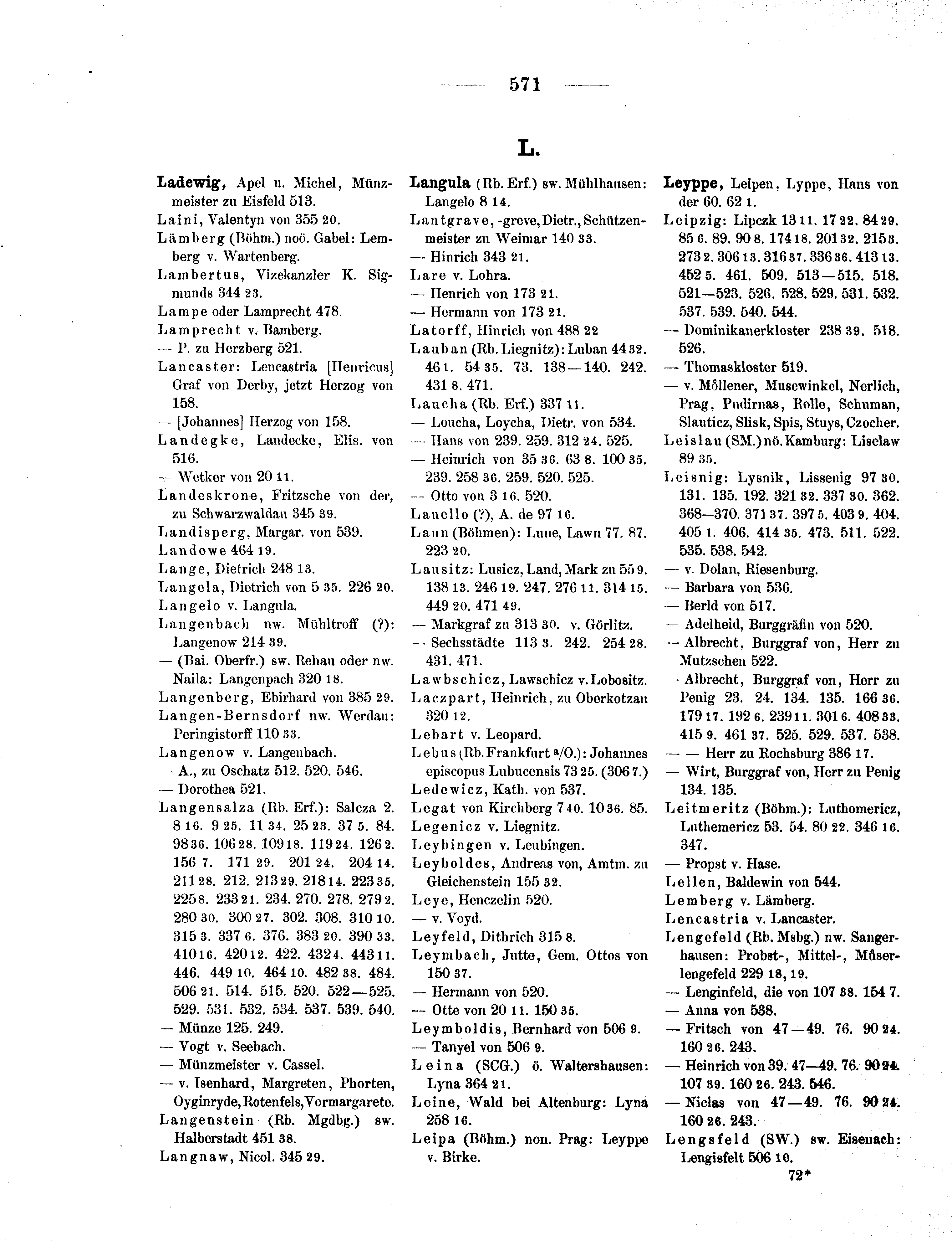 Historische Urkunde Seite 571 aus Band cds1b2
