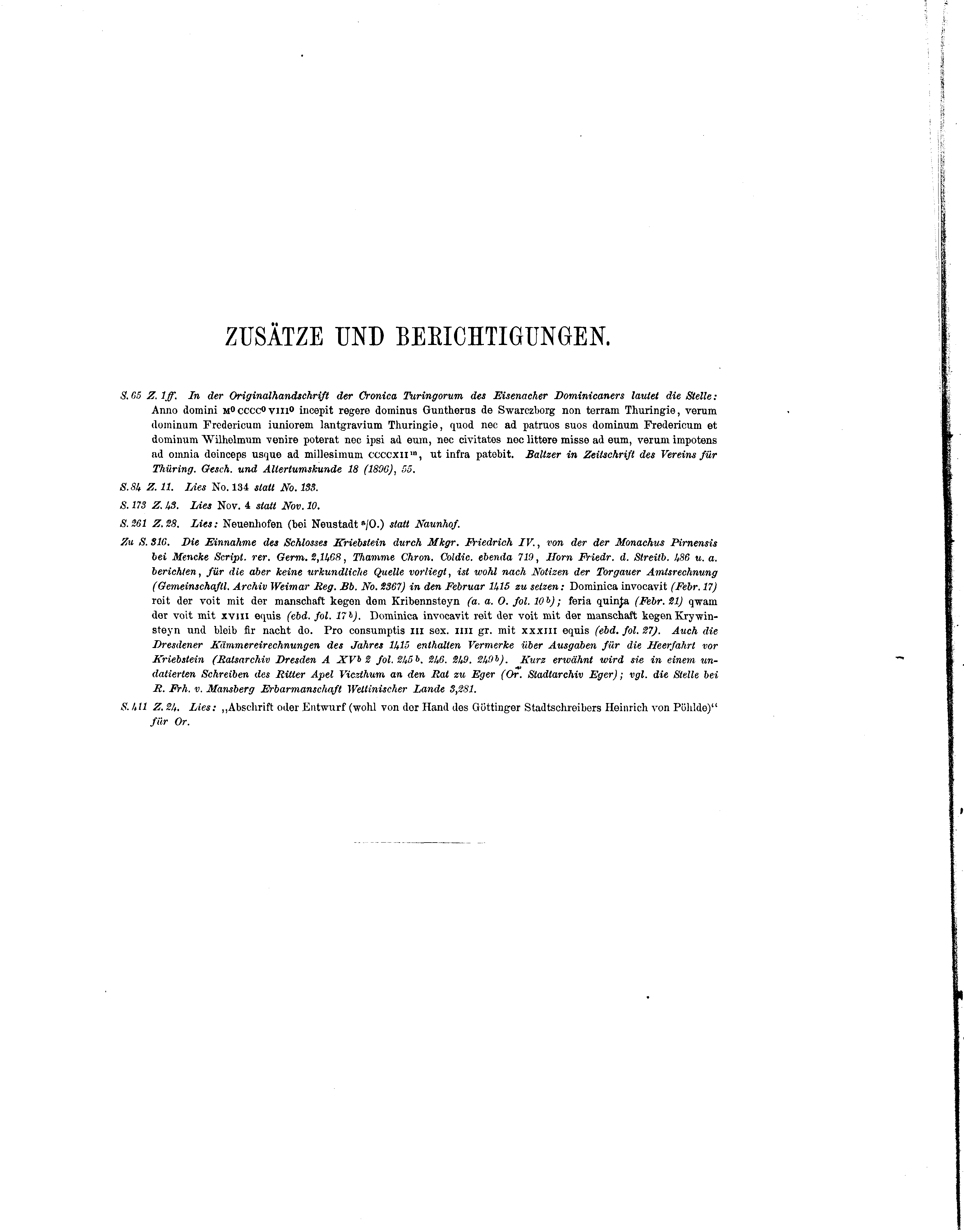 Historische Urkunde Seite 564 aus Band cds1b3