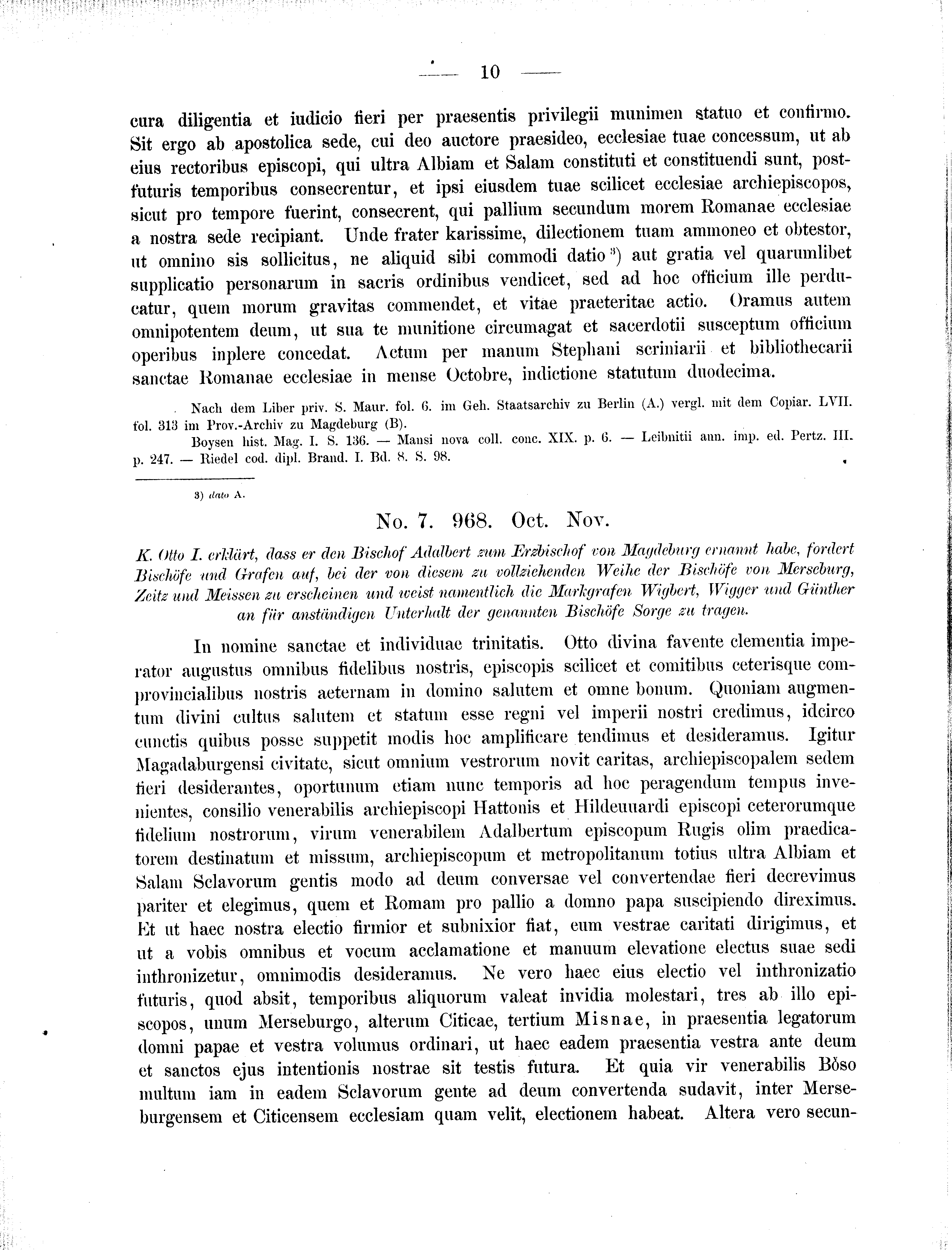 Historische Urkunde Seite 10 aus Band cds2_01