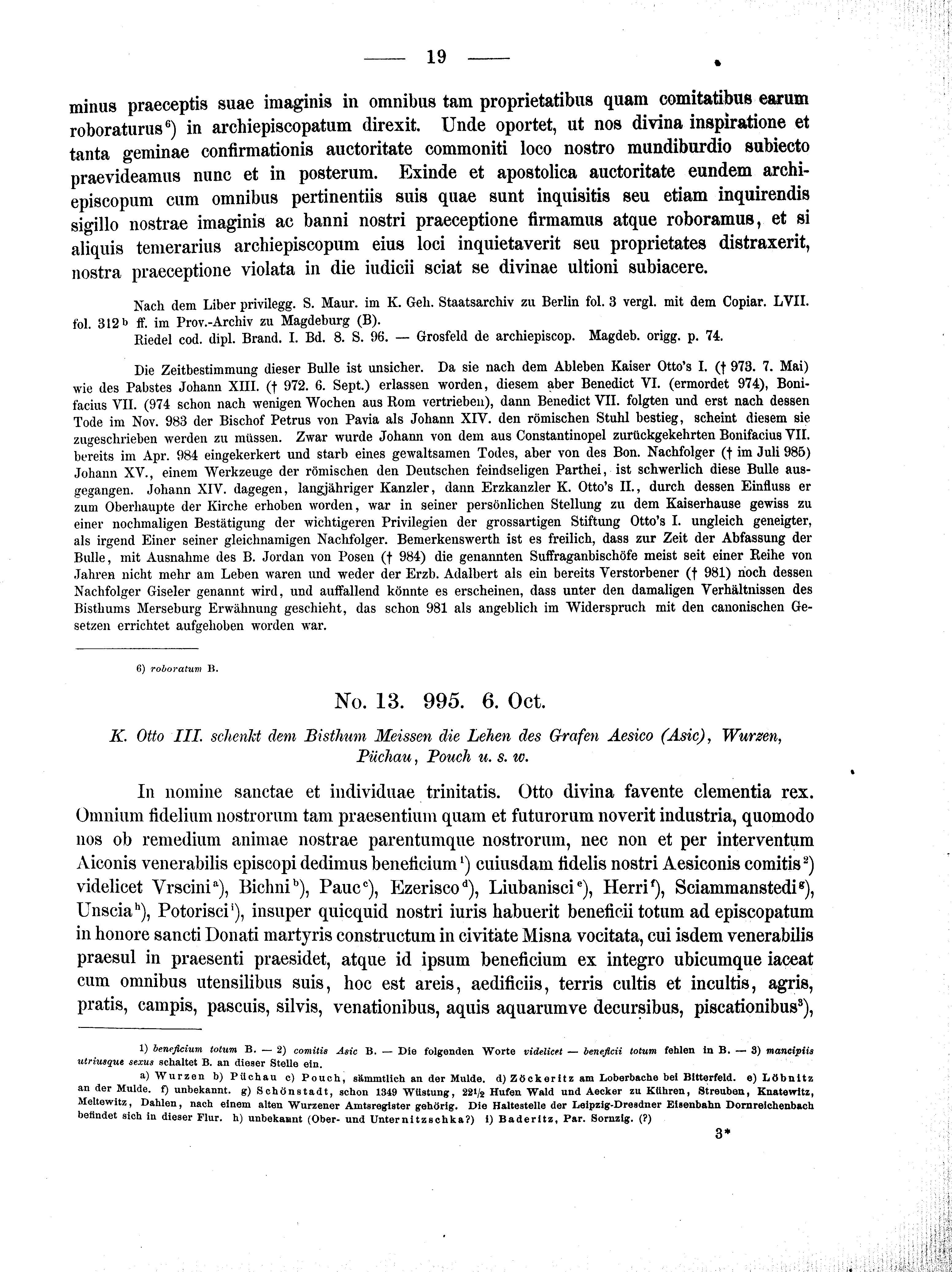 Historische Urkunde Seite 19 aus Band cds2_01