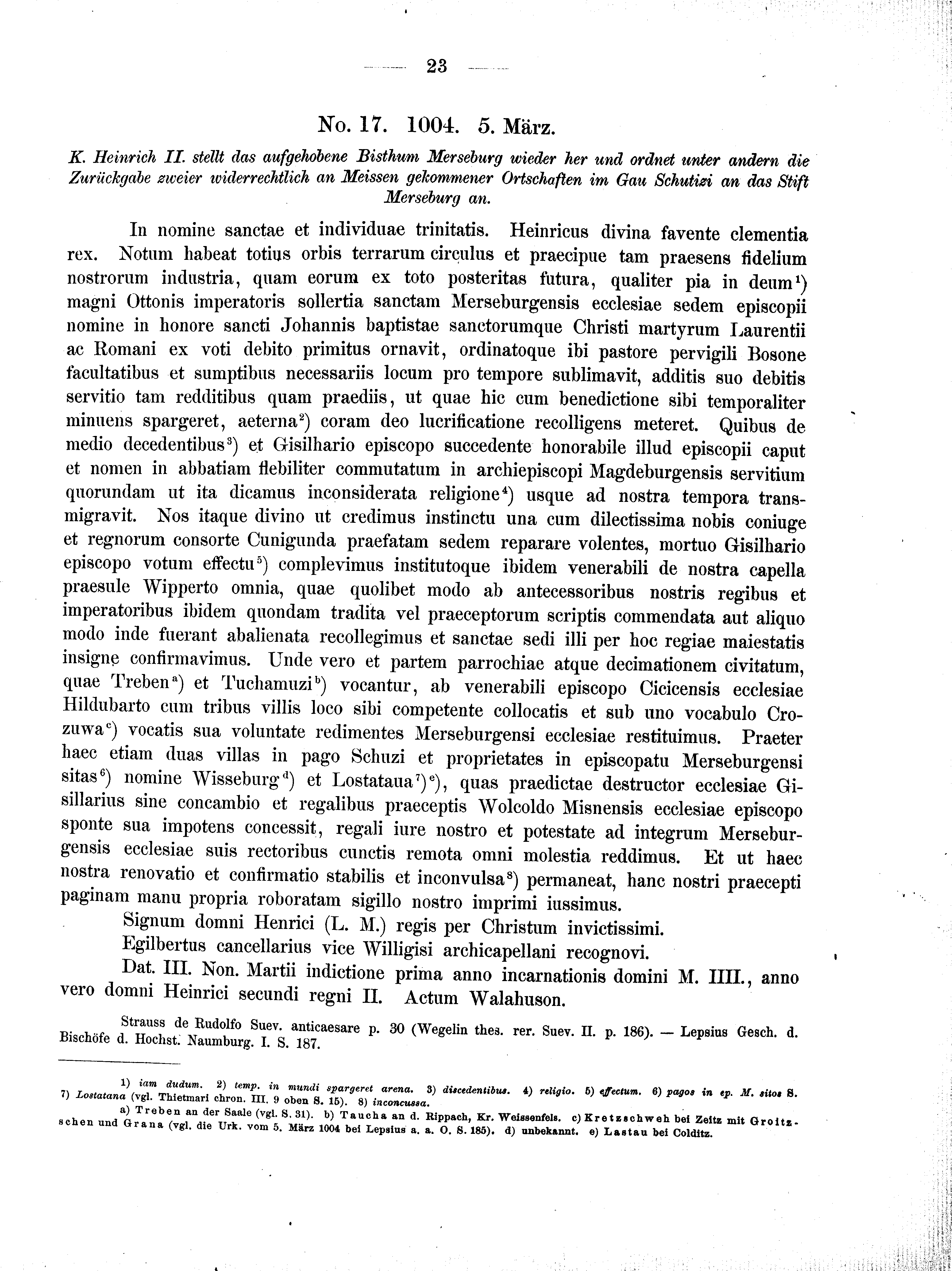 Historische Urkunde Seite 23 aus Band cds2_01