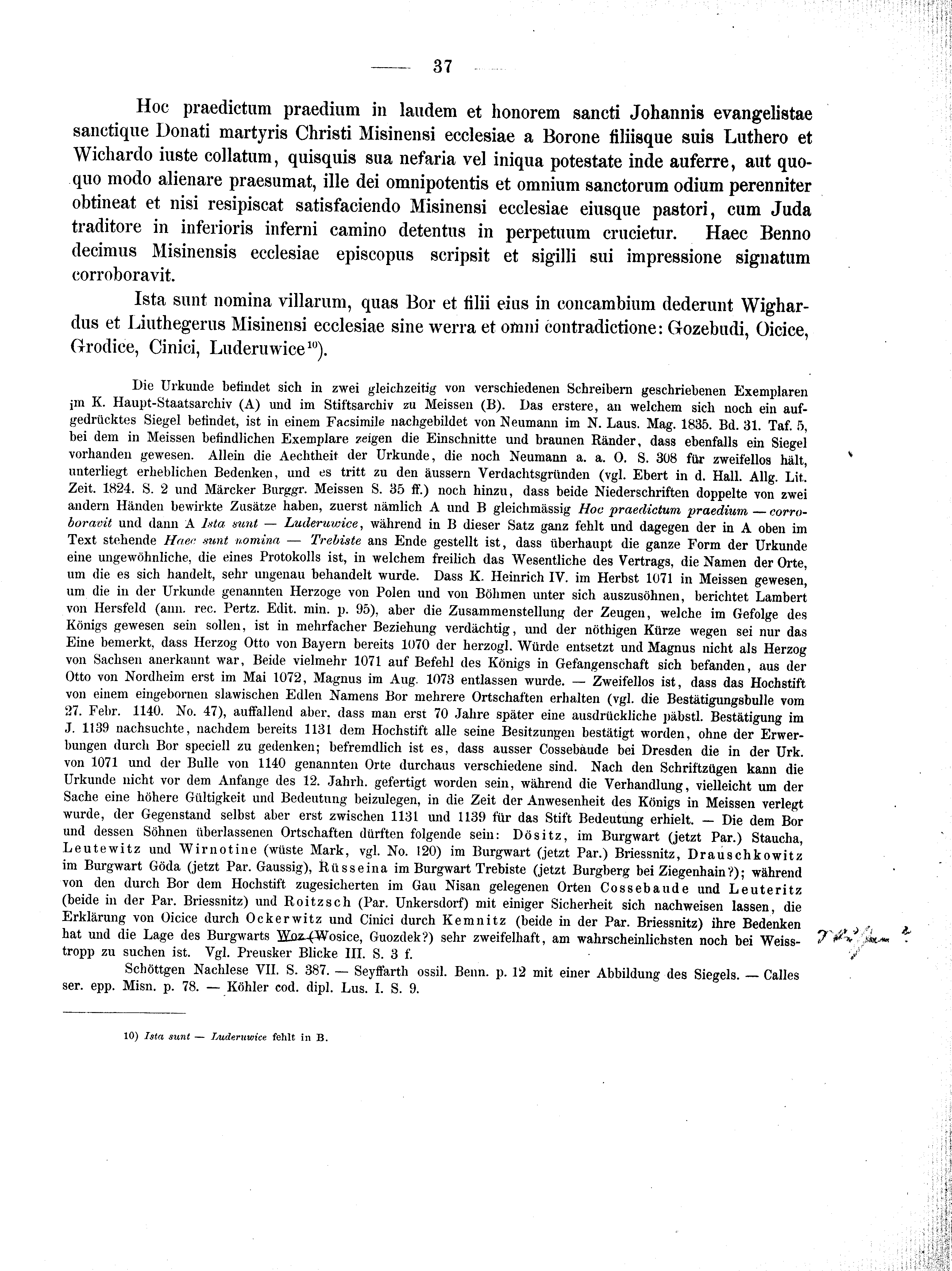 Historische Urkunde Seite 37 aus Band cds2_01