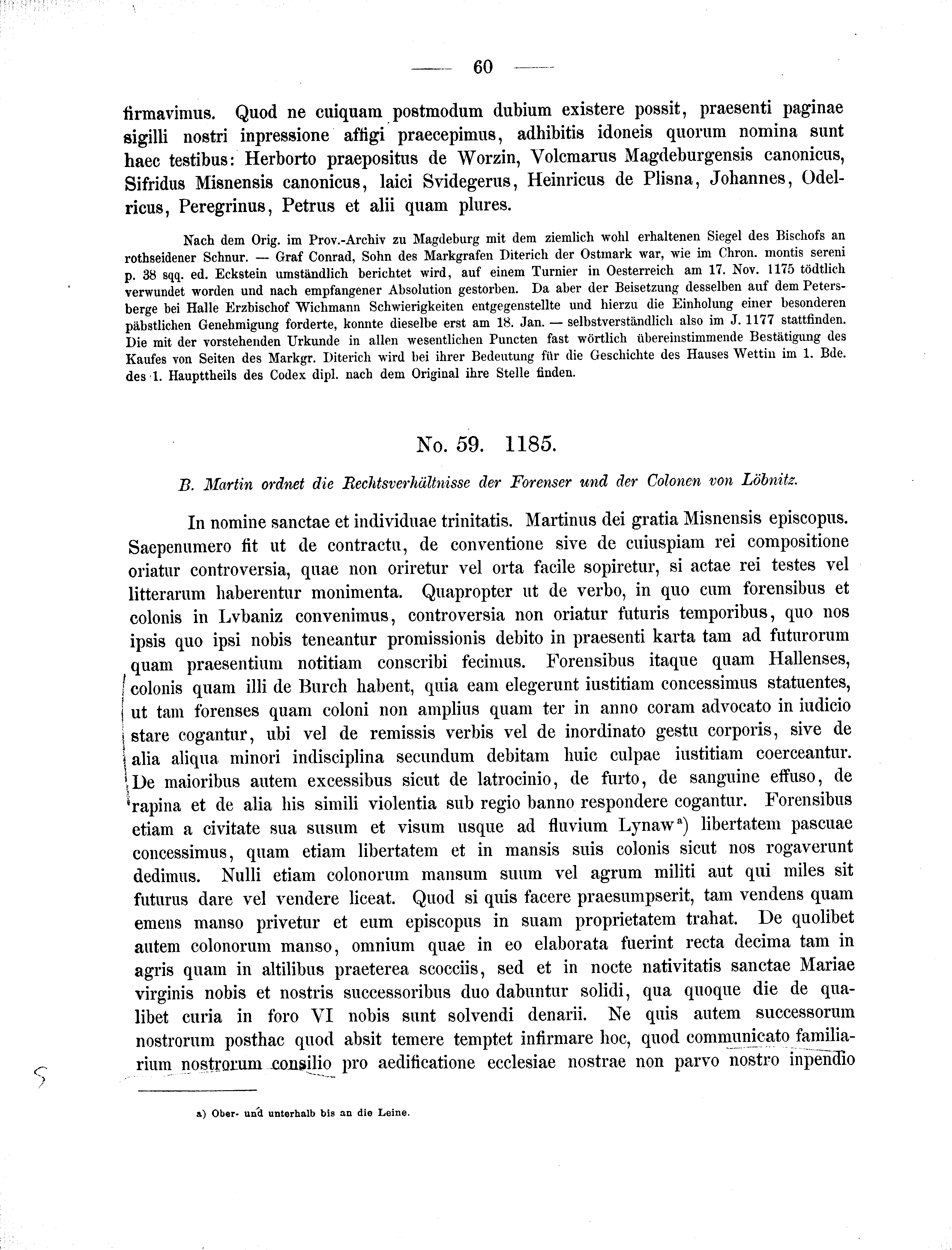 Historische Urkunde Seite 60 aus Band cds2_01