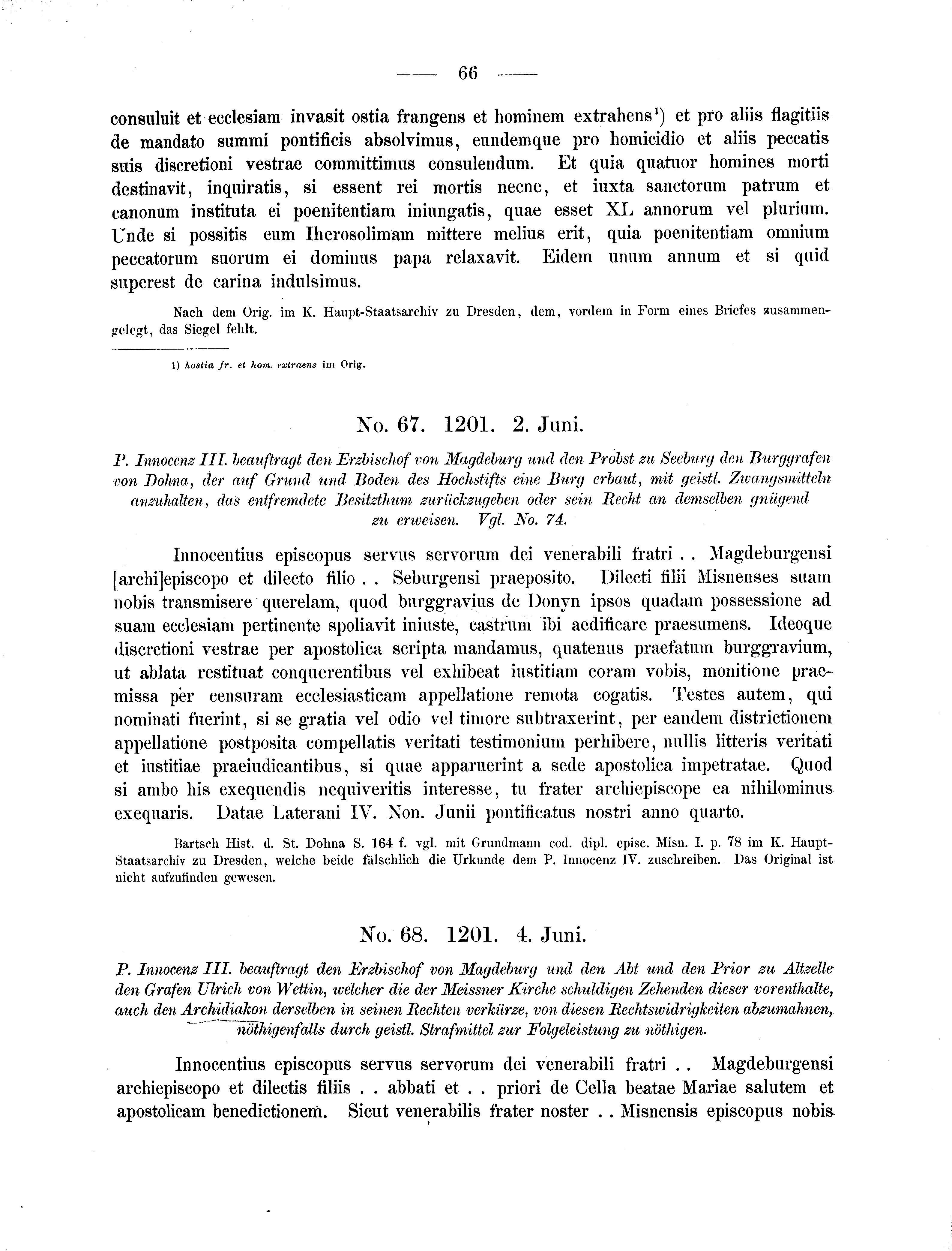 Historische Urkunde Seite 66 aus Band cds2_01