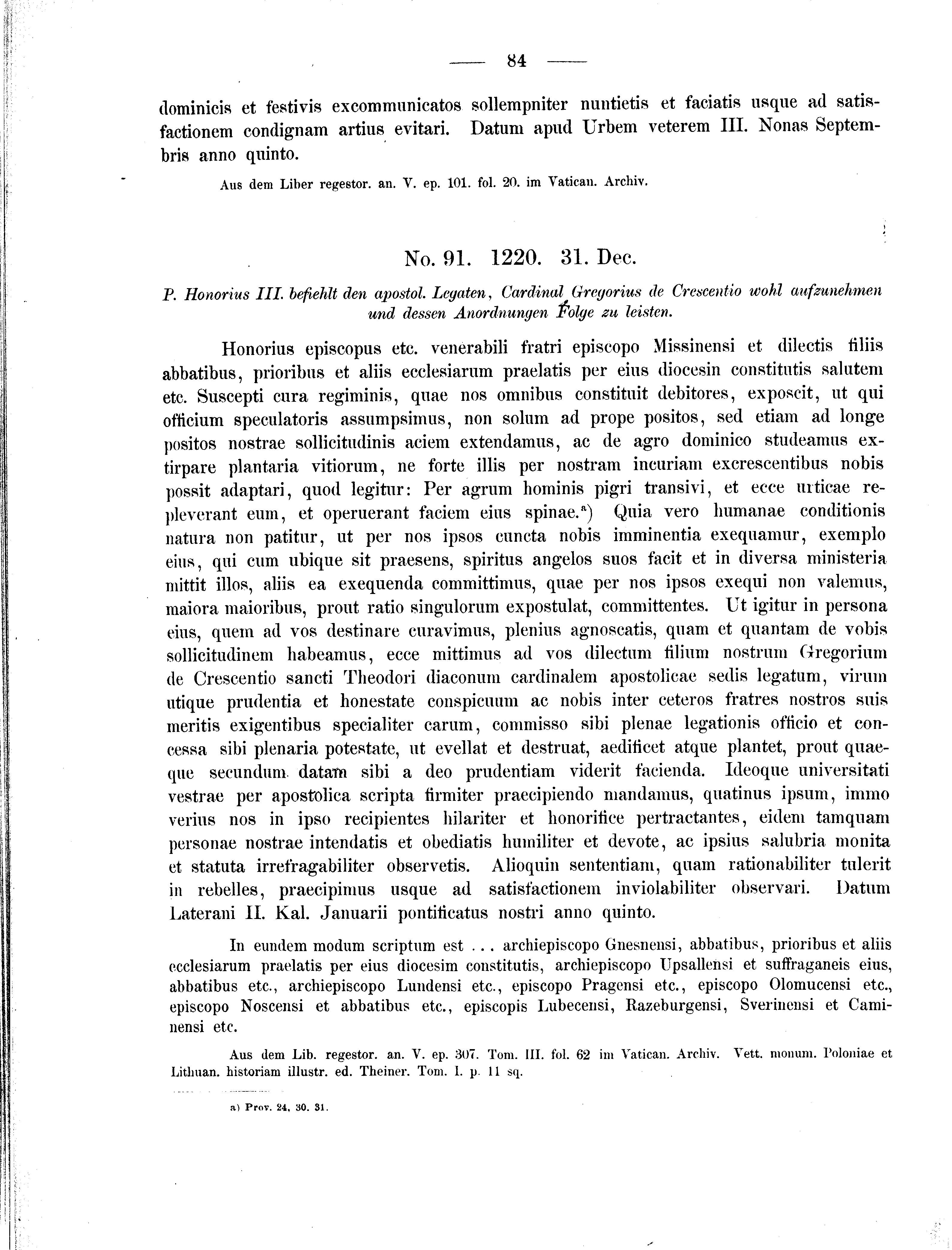 Historische Urkunde Seite 84 aus Band cds2_01