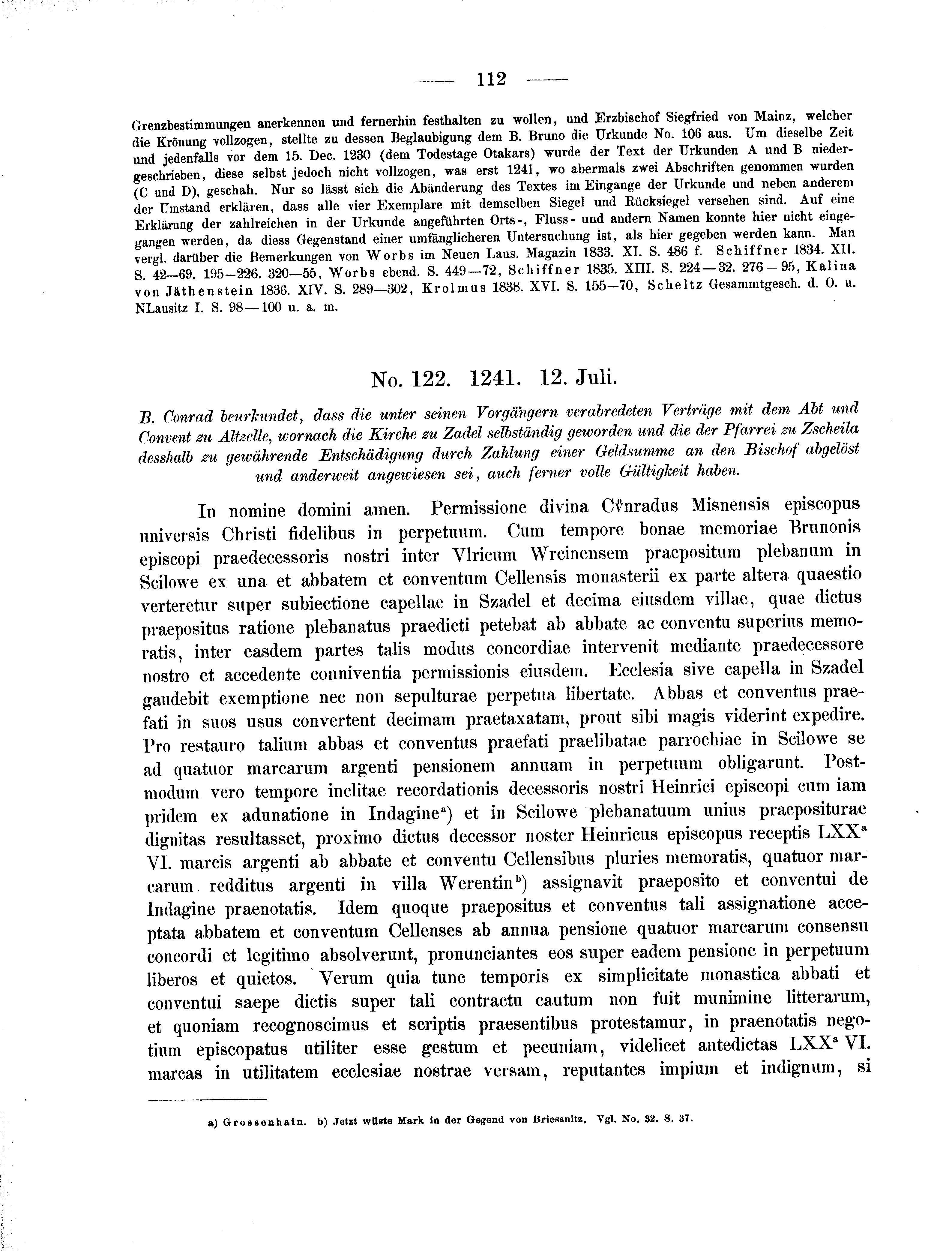 Historische Urkunde Seite 112 aus Band cds2_01