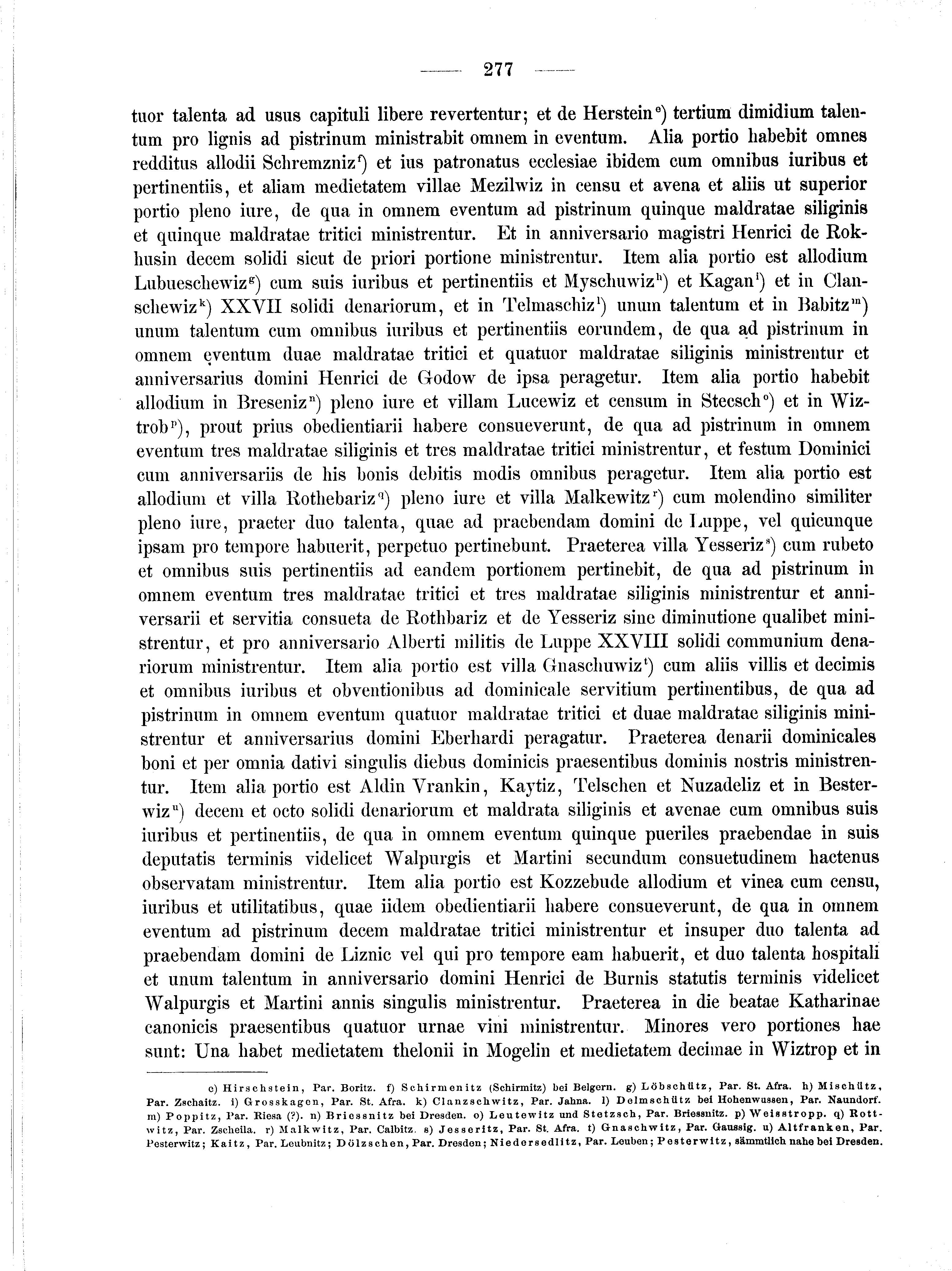 Historische Urkunde Seite 277 aus Band cds2_01