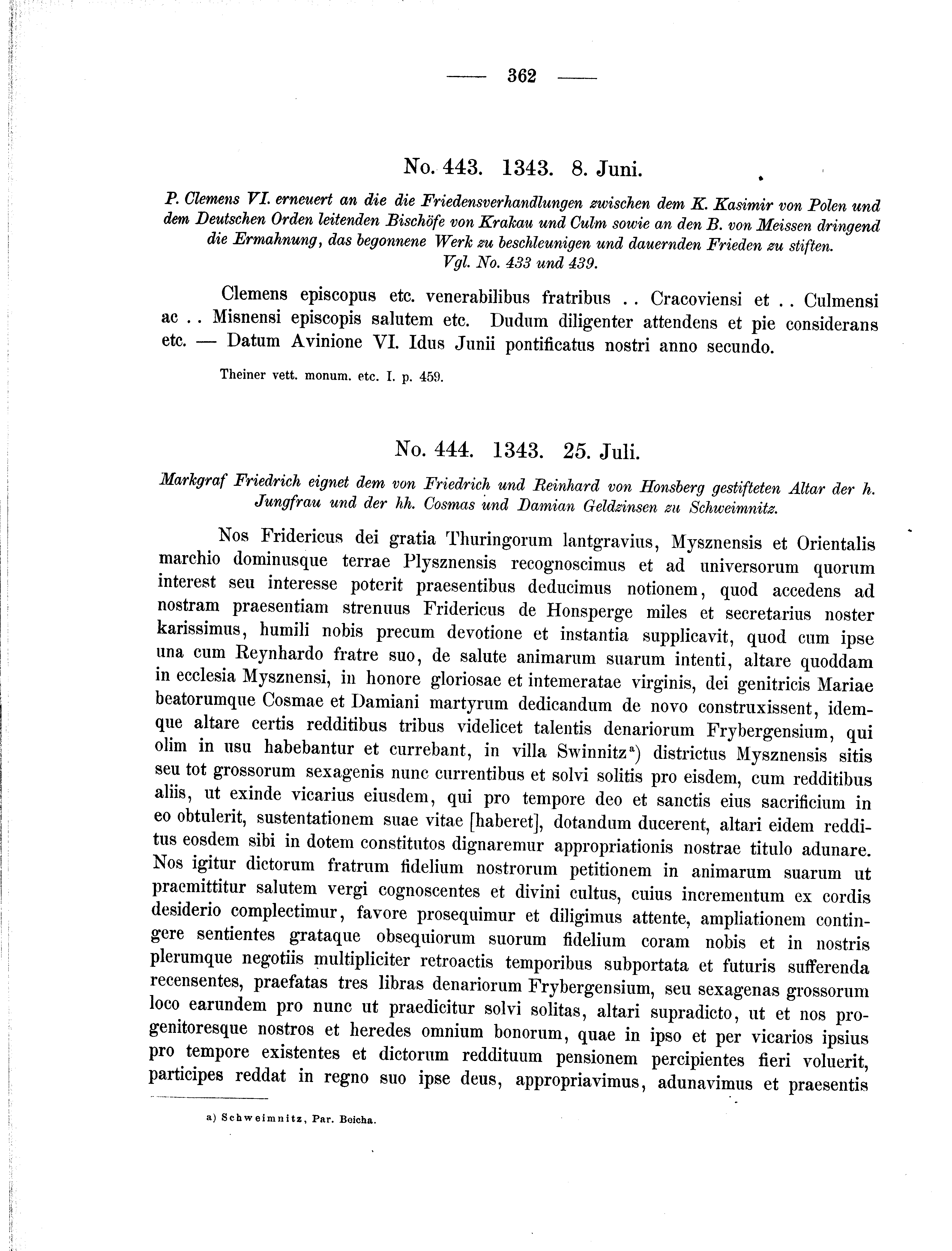 Historische Urkunde Seite 362 aus Band cds2_01