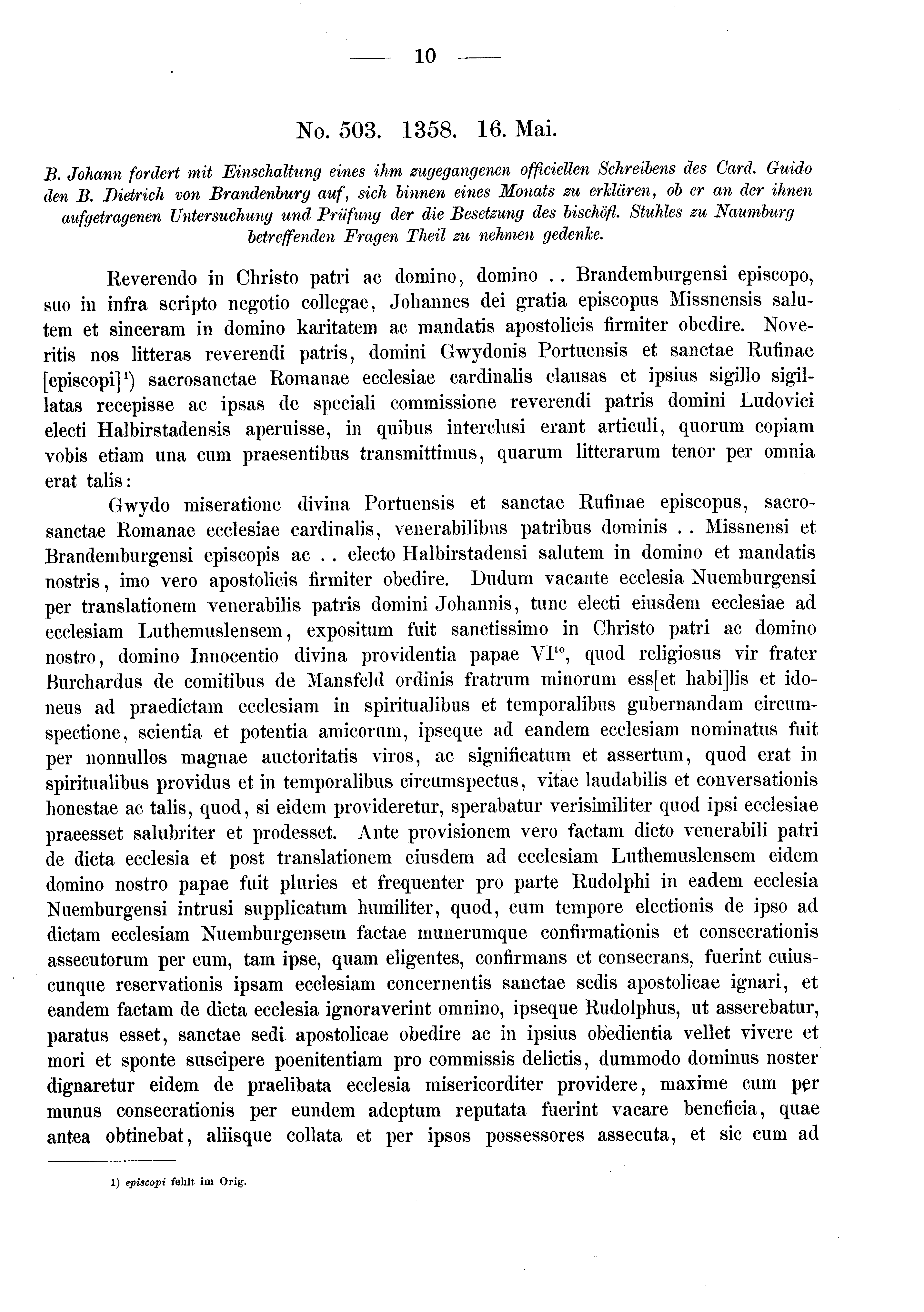 Historische Urkunde Seite 10 aus Band cds2_02