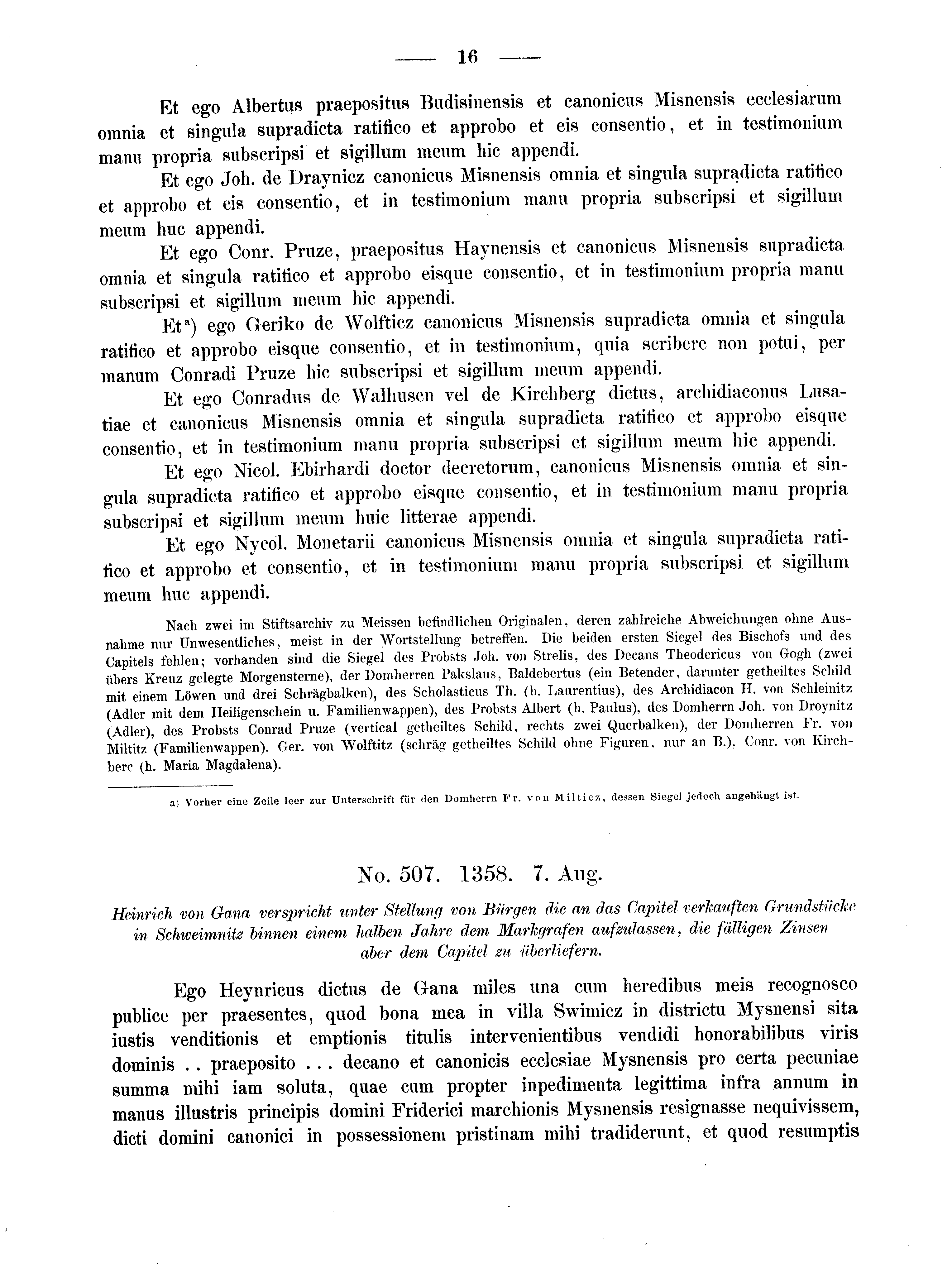 Historische Urkunde Seite 16 aus Band cds2_02