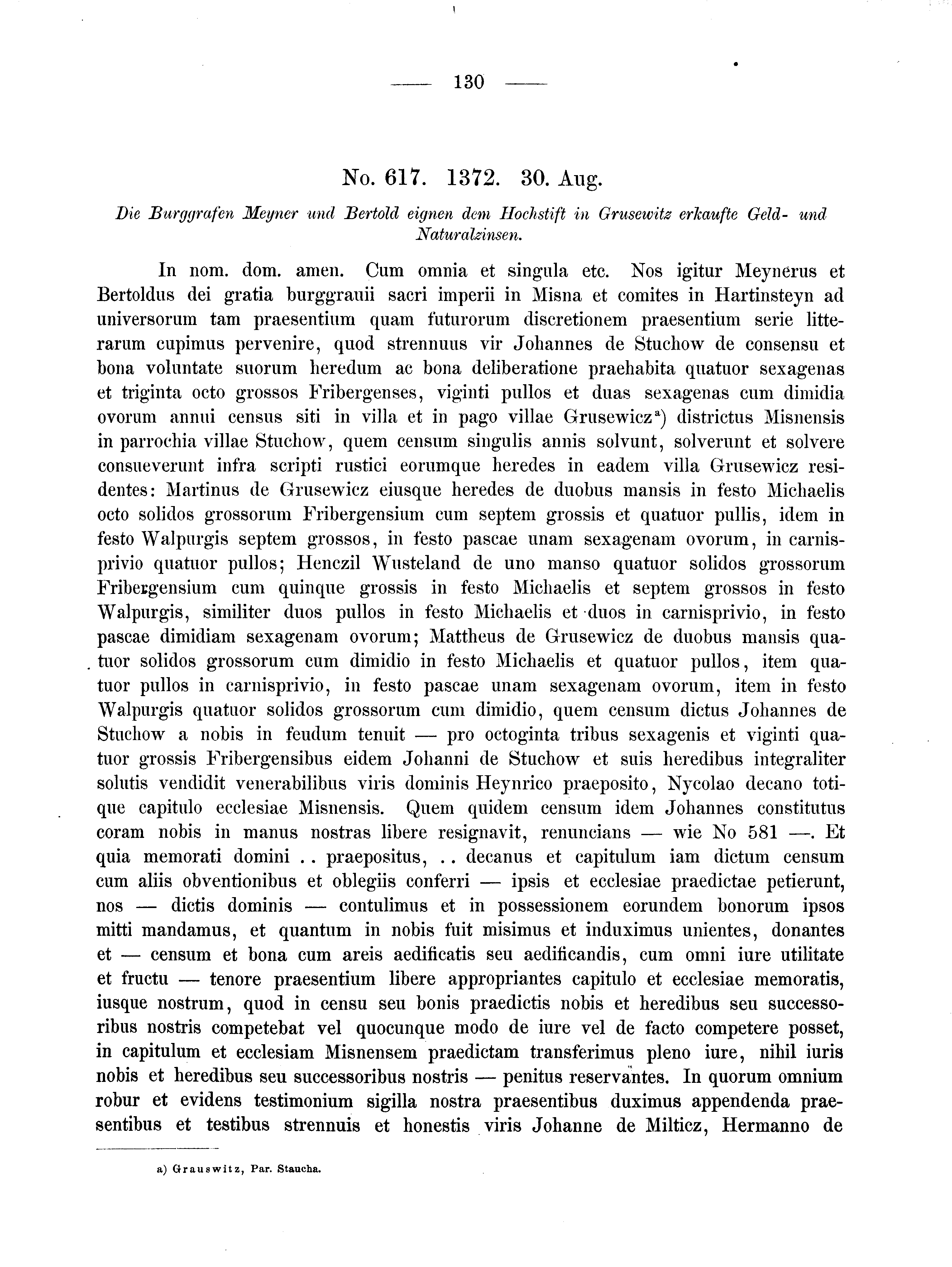 Historische Urkunde Seite 130 aus Band cds2_02