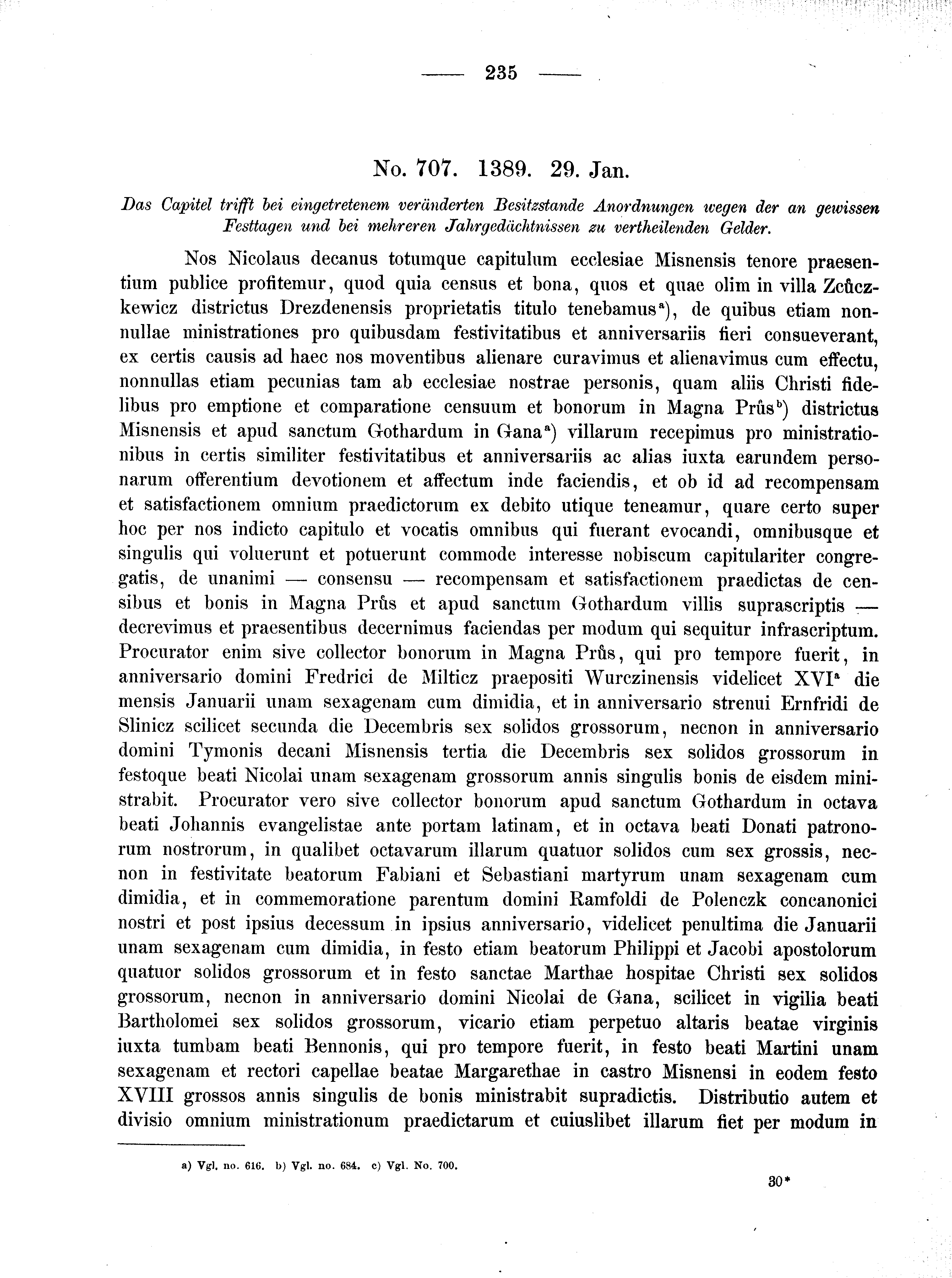 Historische Urkunde Seite 235 aus Band cds2_02