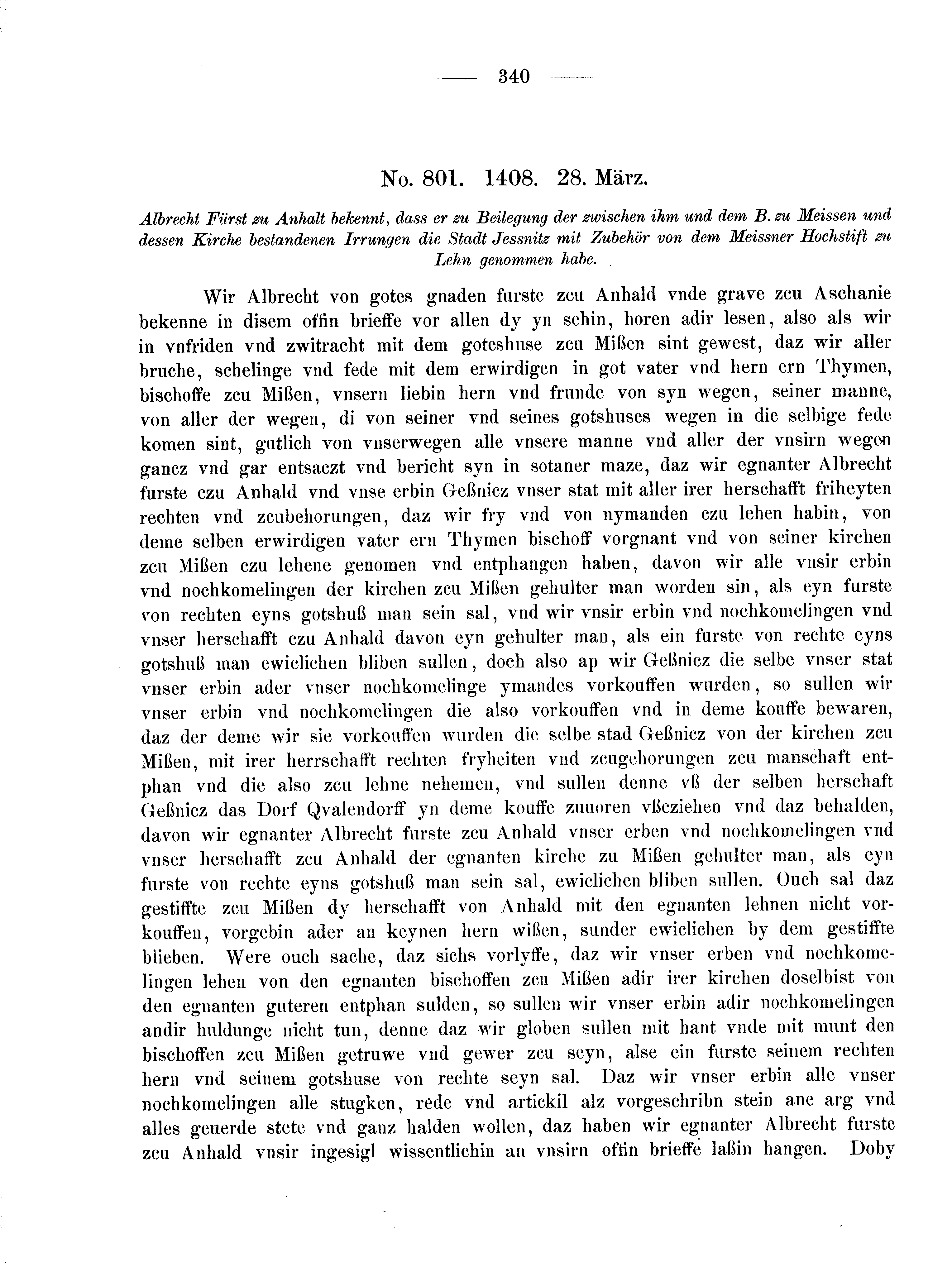 Historische Urkunde Seite 340 aus Band cds2_02