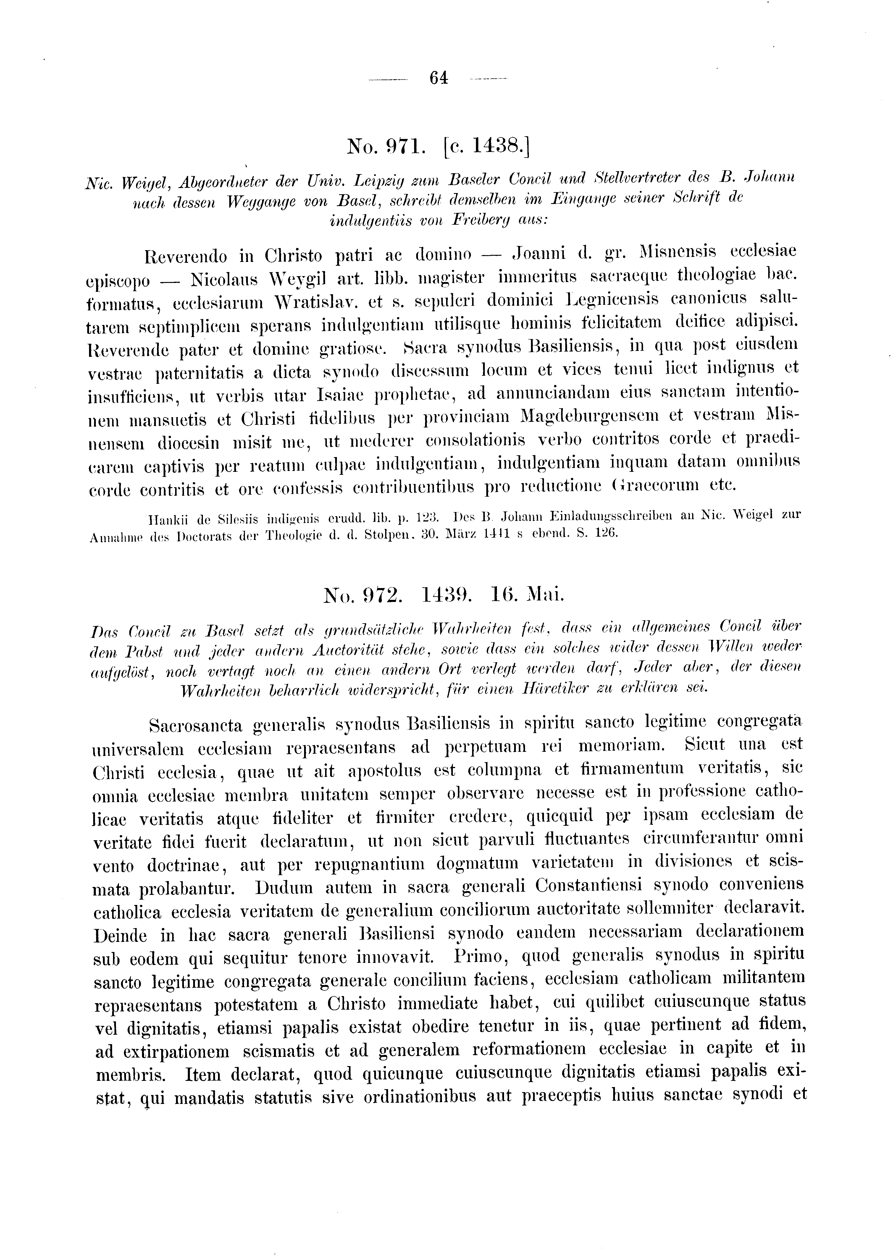 Historische Urkunde Seite 64 aus Band cds2_03