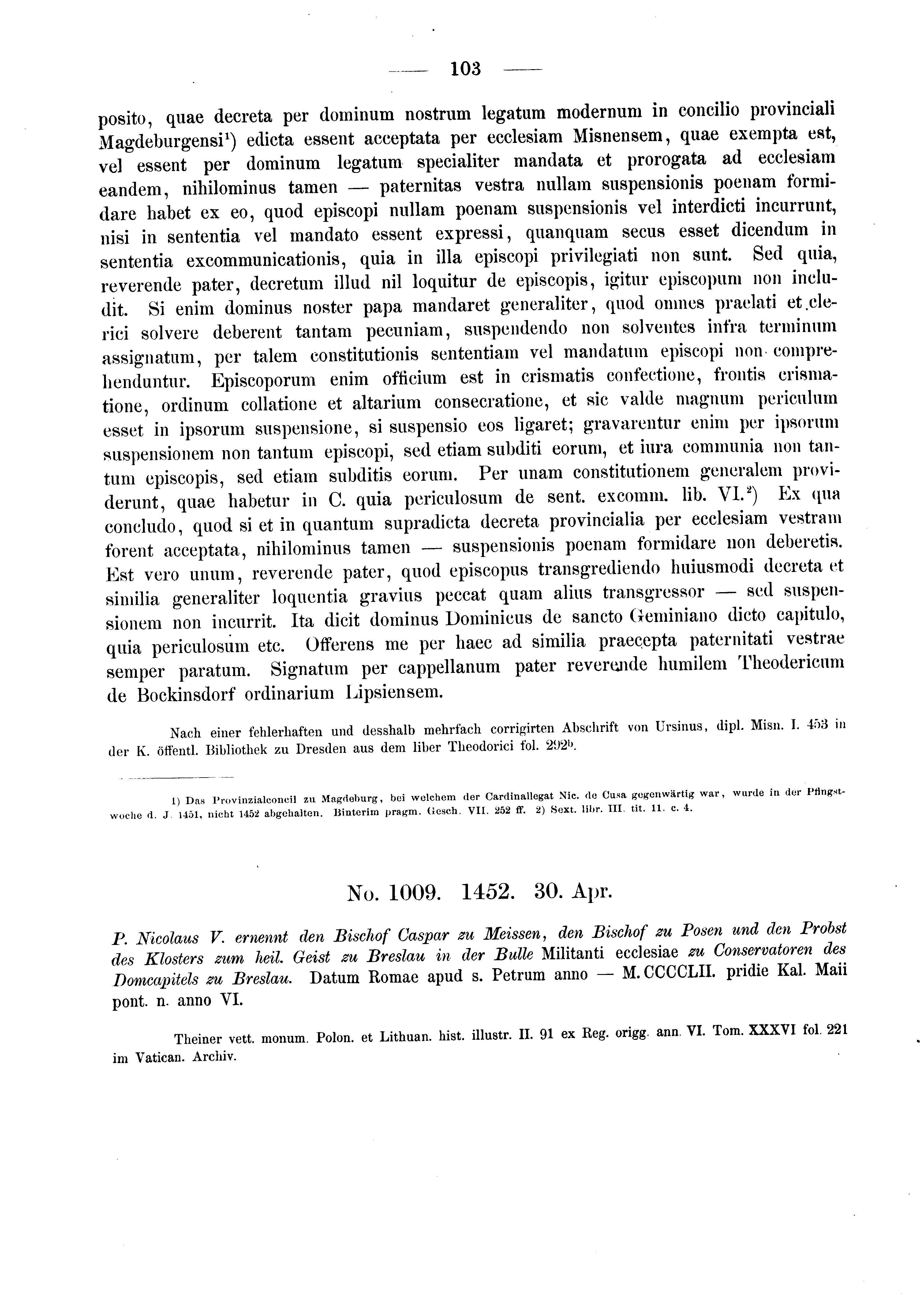 Historische Urkunde Seite 103 aus Band cds2_03