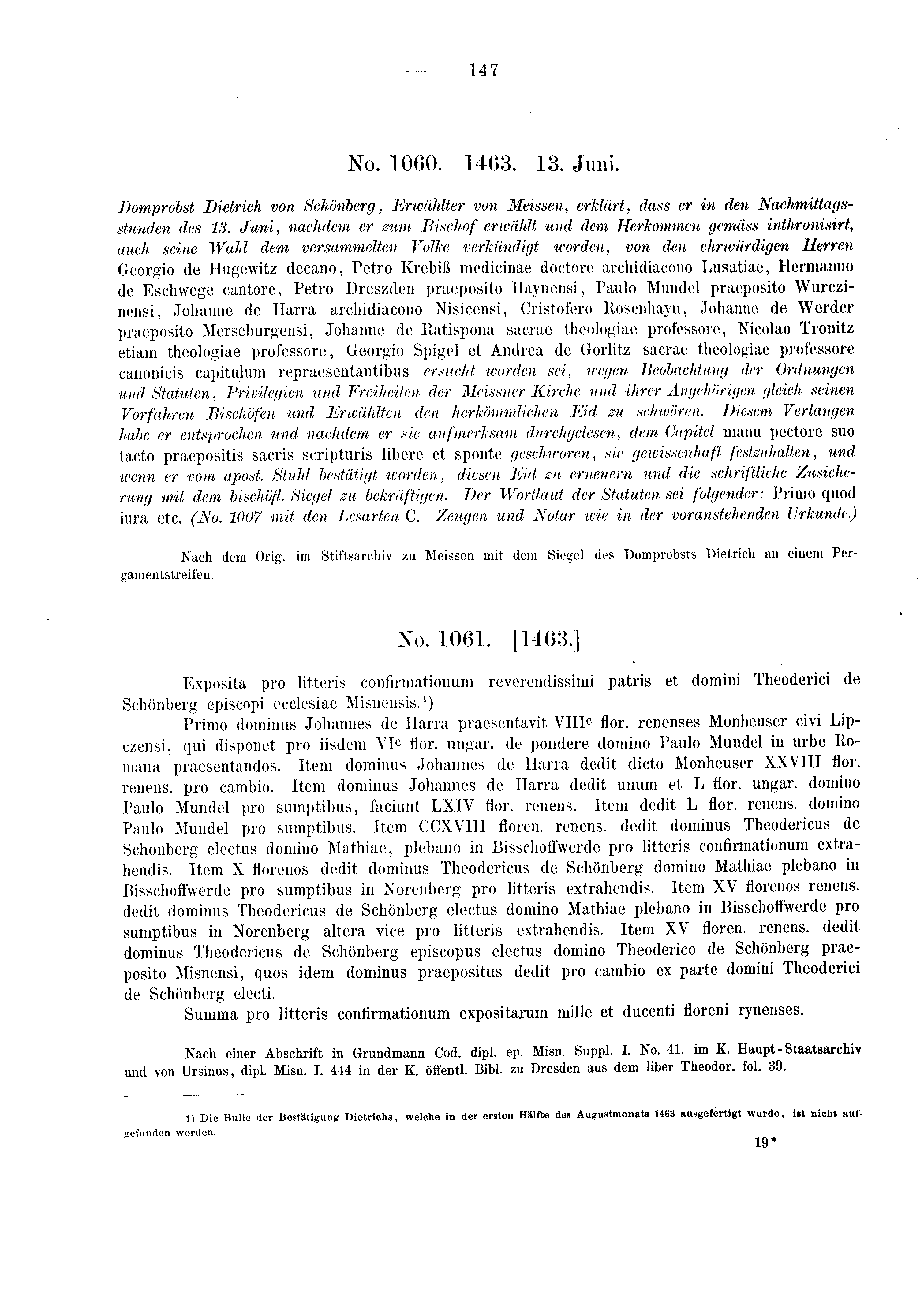 Historische Urkunde Seite 147 aus Band cds2_03