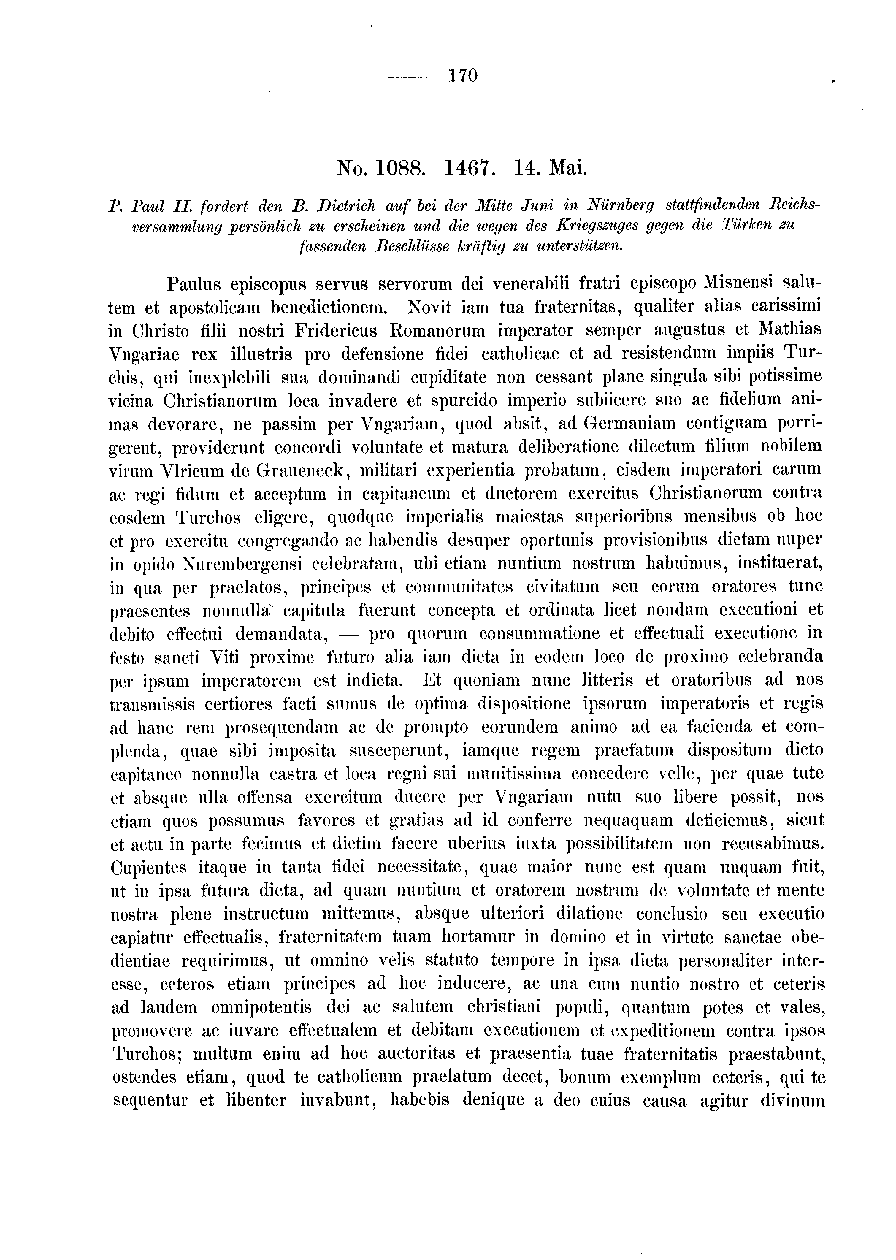 Historische Urkunde Seite 170 aus Band cds2_03