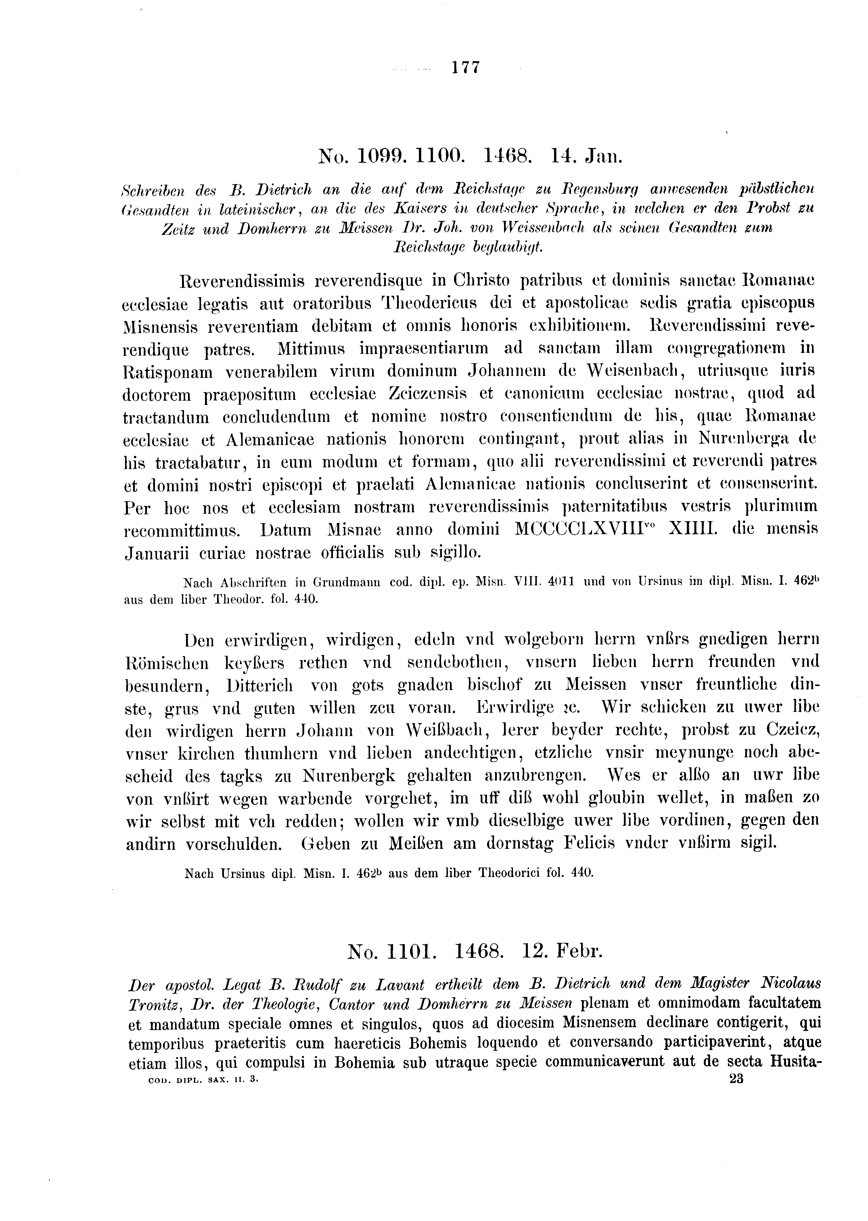 Historische Urkunde Seite 177 aus Band cds2_03