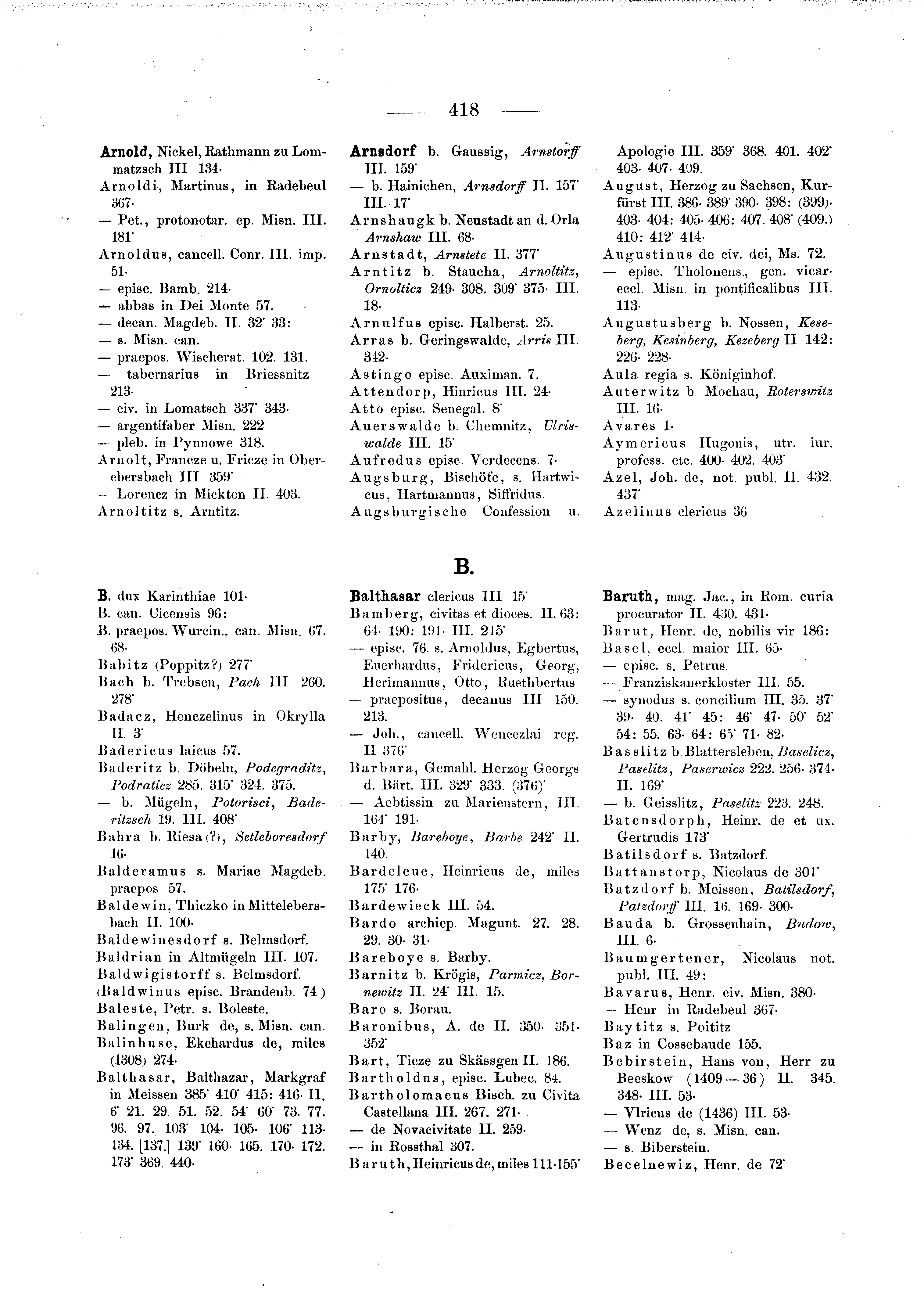 Historische Urkunde Seite 418 aus Band cds2_03