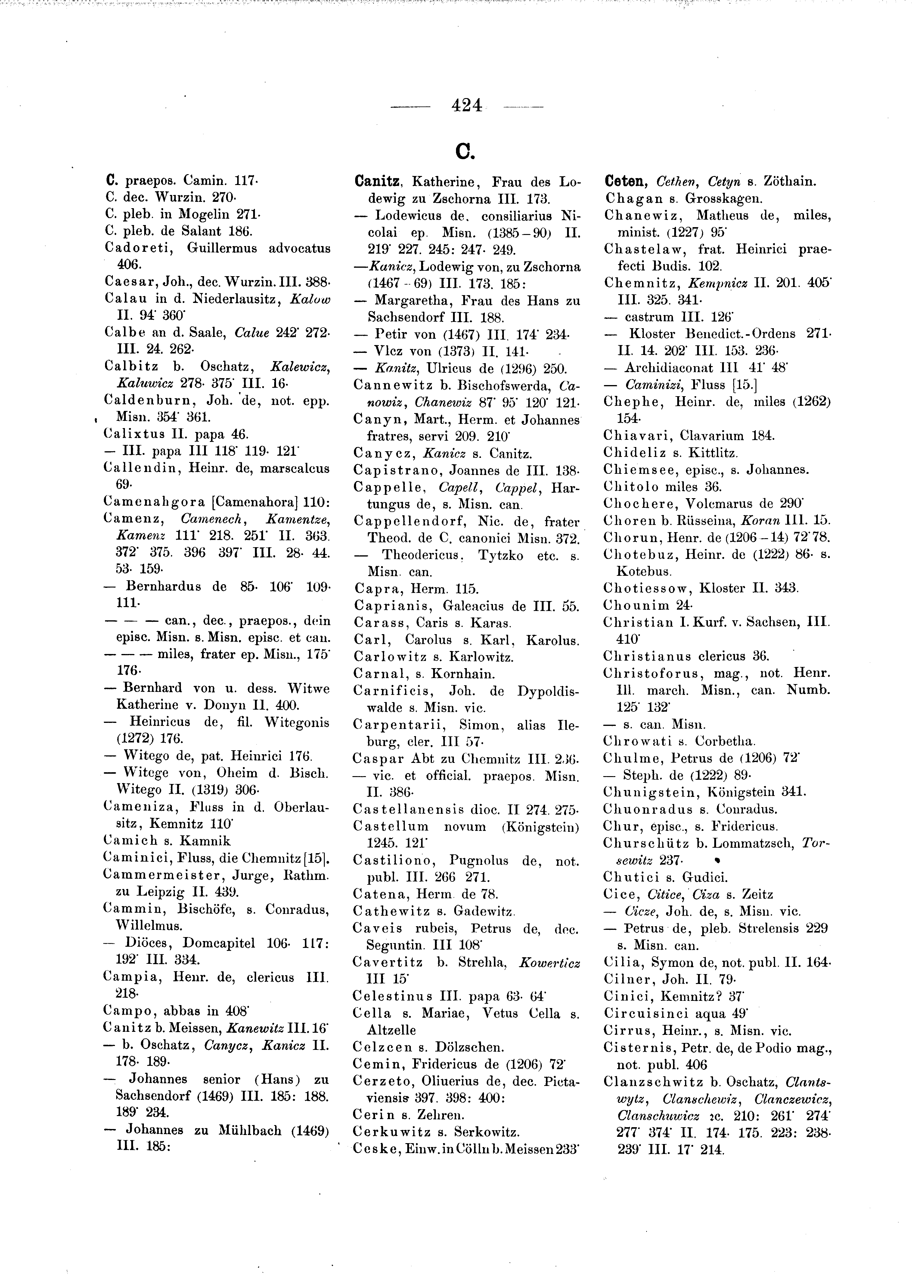 Historische Urkunde Seite 424 aus Band cds2_03