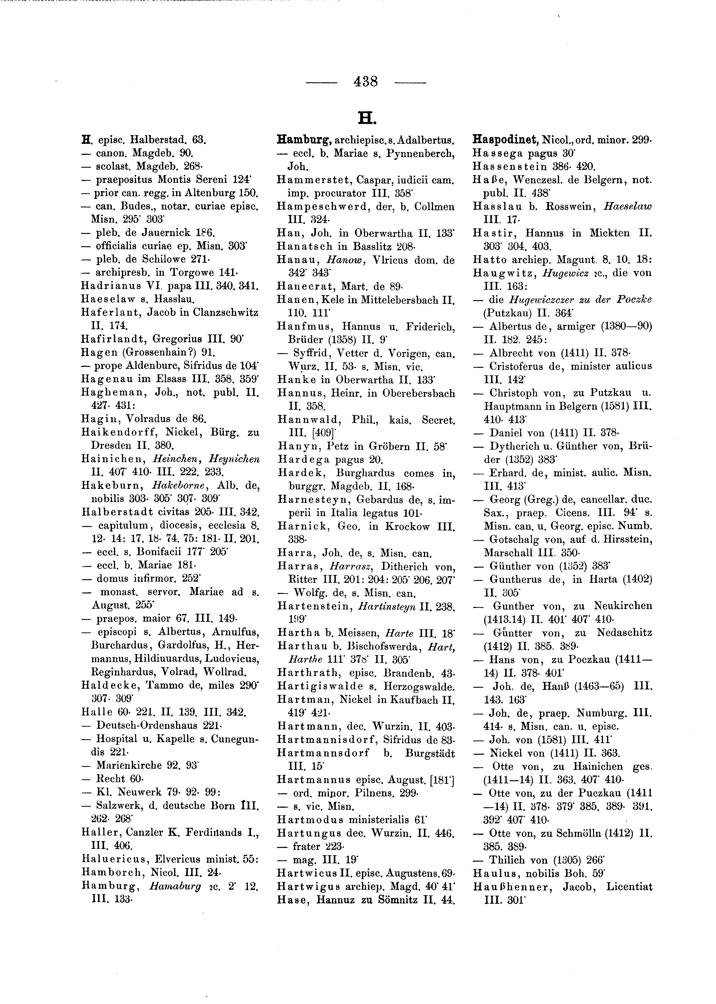 Historische Urkunde Seite 438 aus Band cds2_03