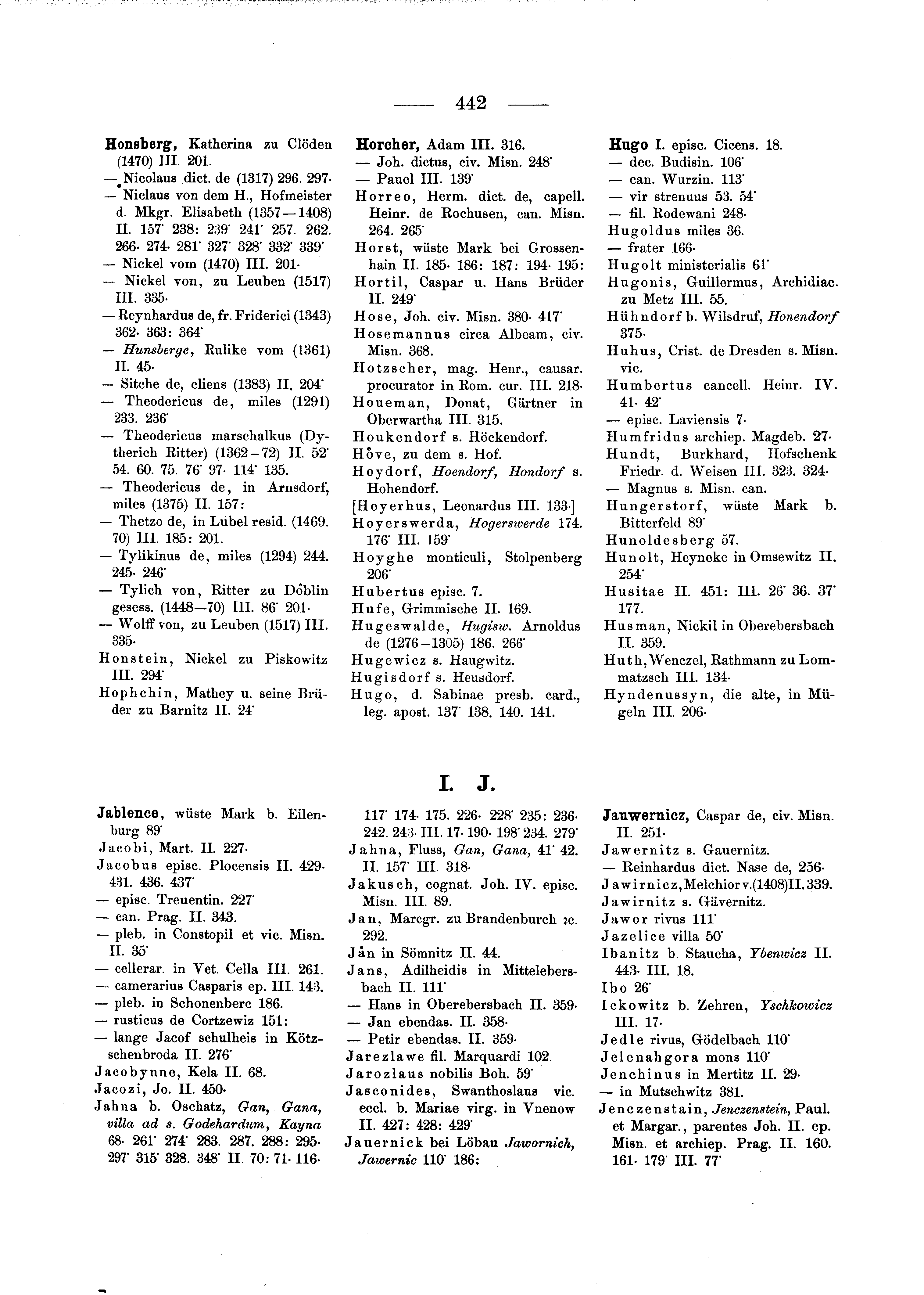 Historische Urkunde Seite 442 aus Band cds2_03