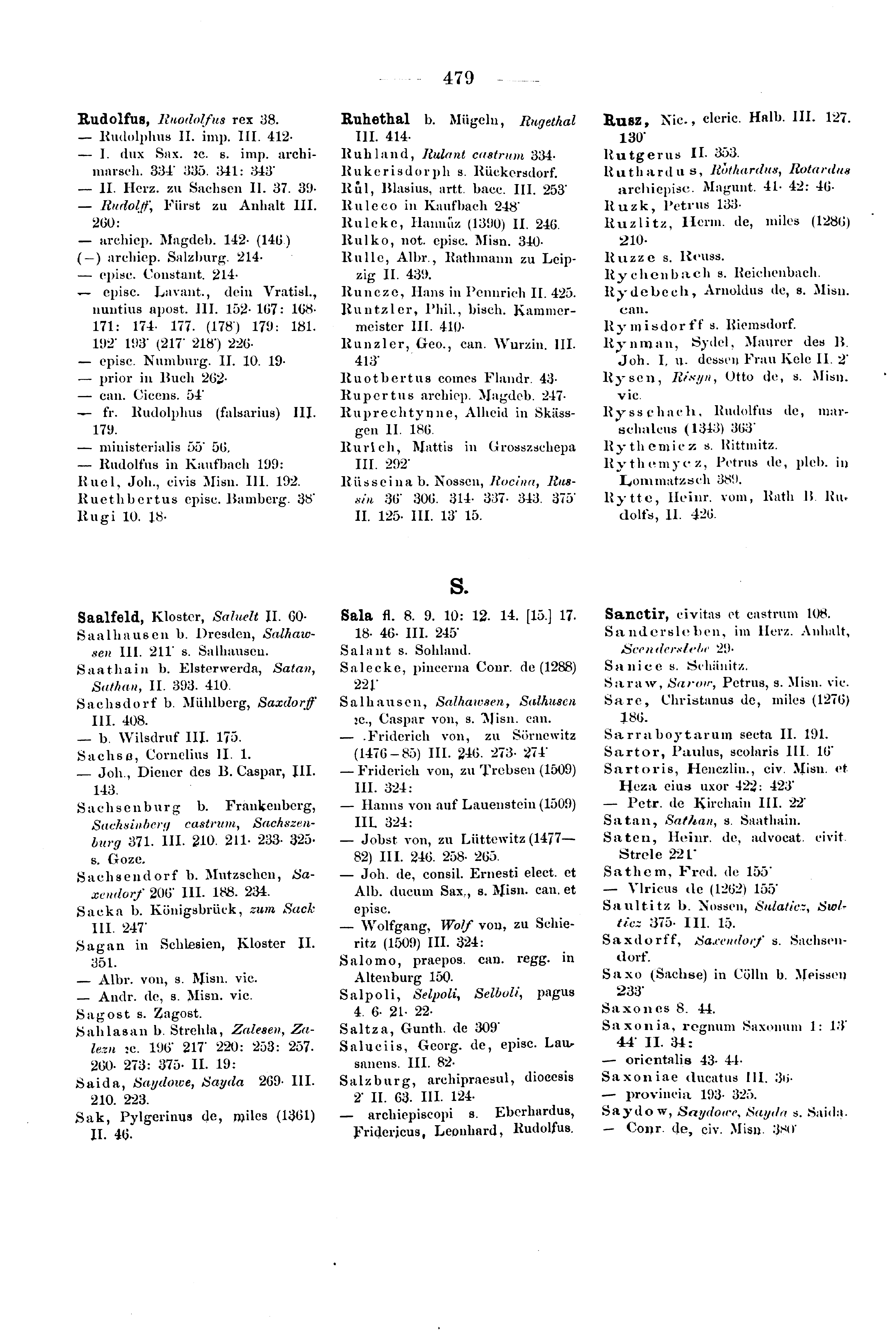 Historische Urkunde Seite 479 aus Band cds2_03
