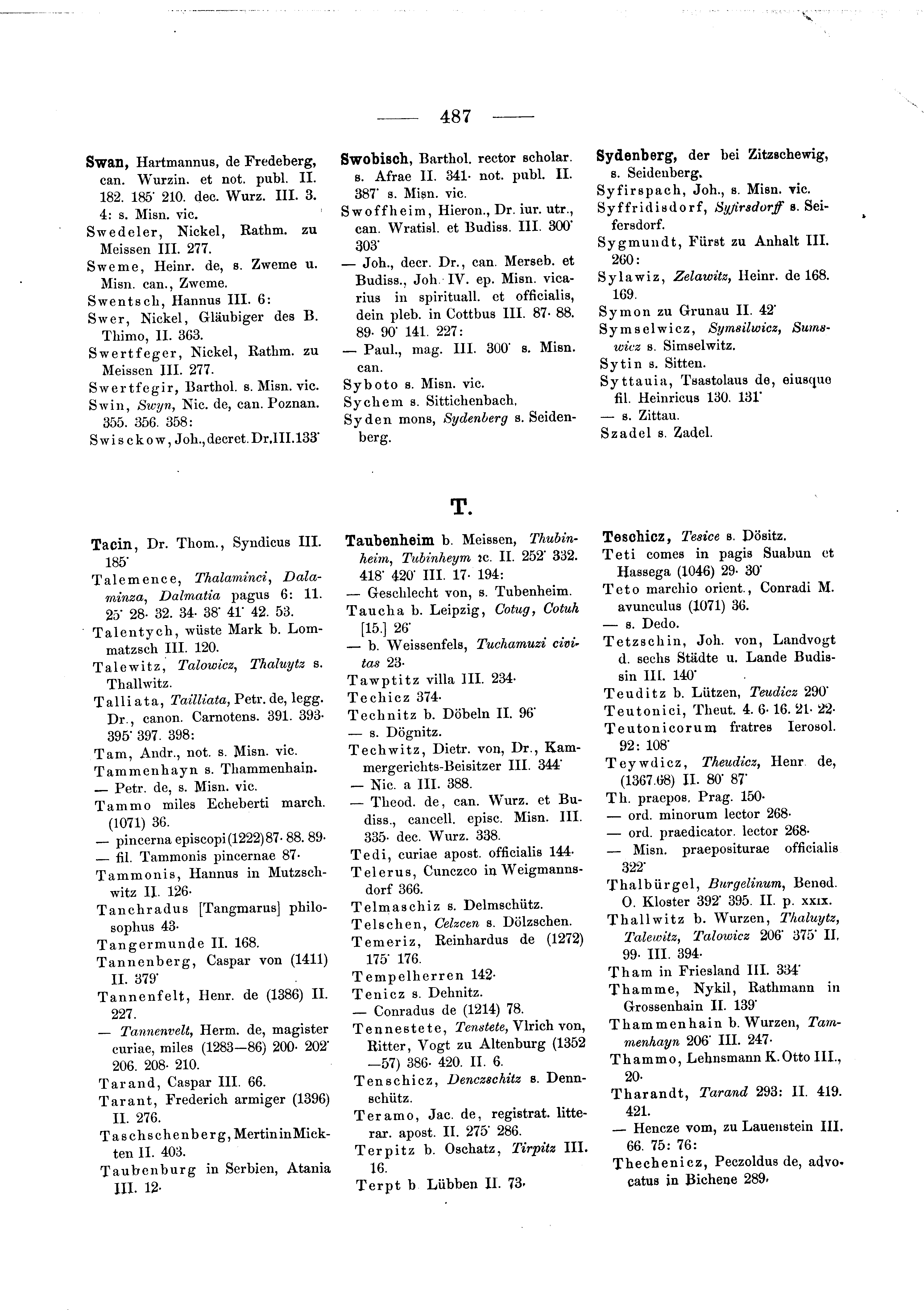 Historische Urkunde Seite 487 aus Band cds2_03