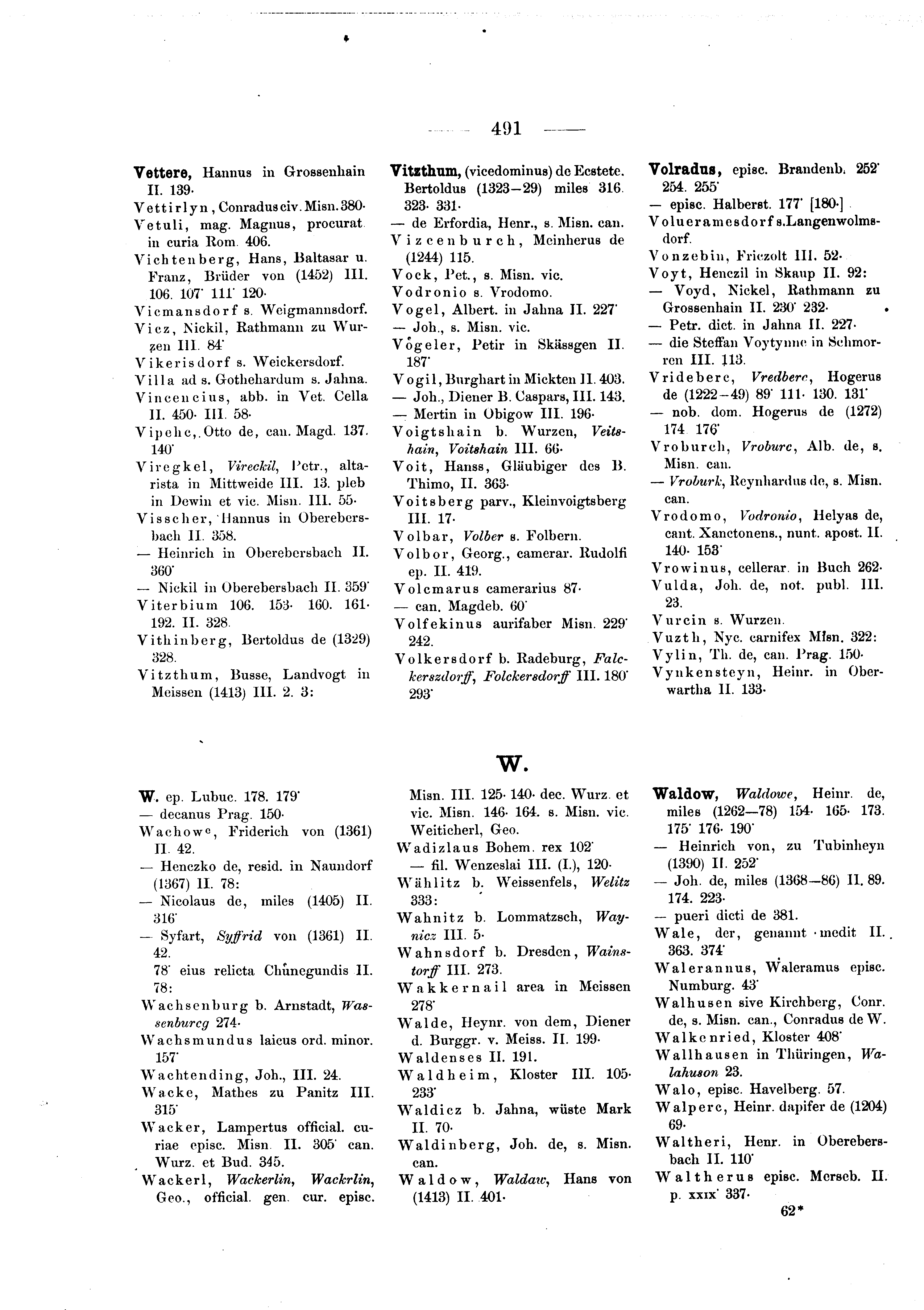 Historische Urkunde Seite 491 aus Band cds2_03