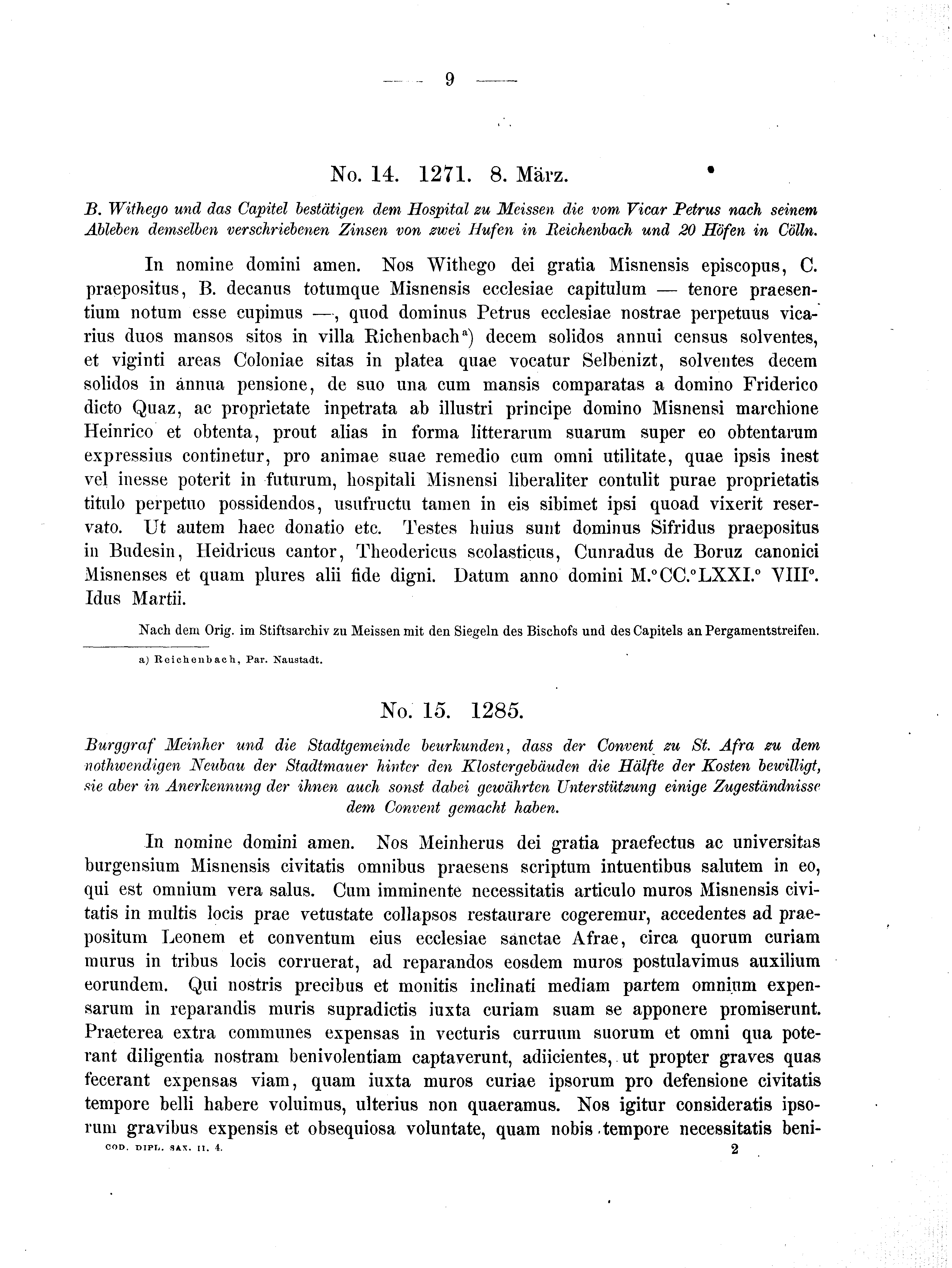 Historische Urkunde Seite 9 aus Band cds2_04