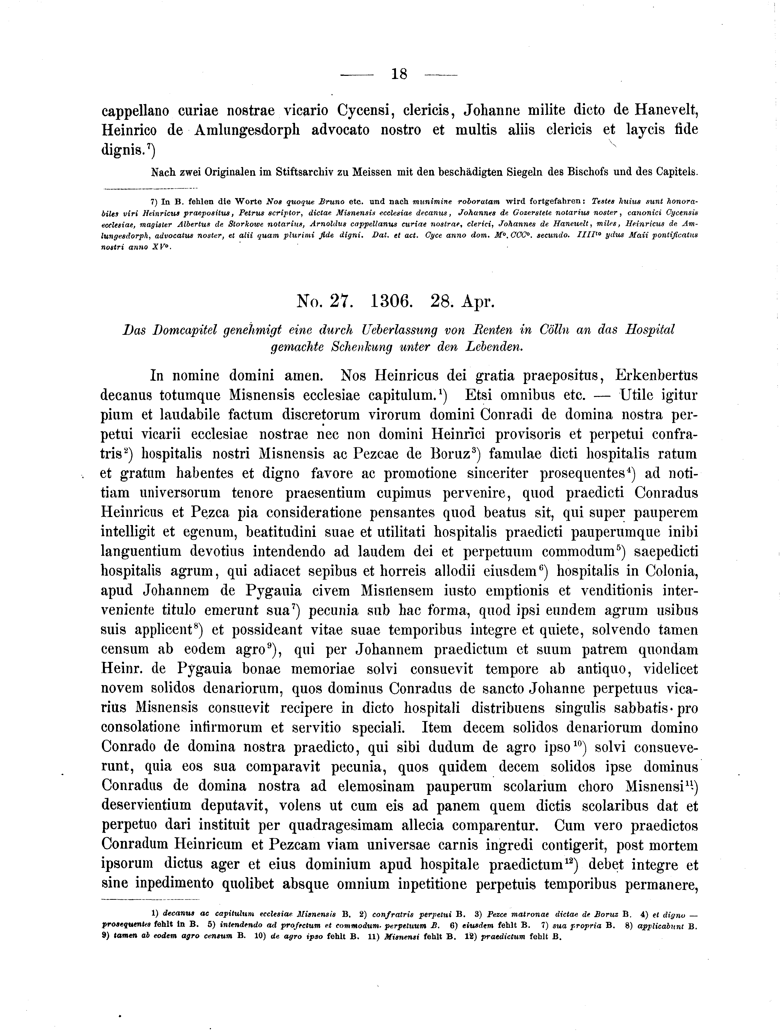 Historische Urkunde Seite 18 aus Band cds2_04