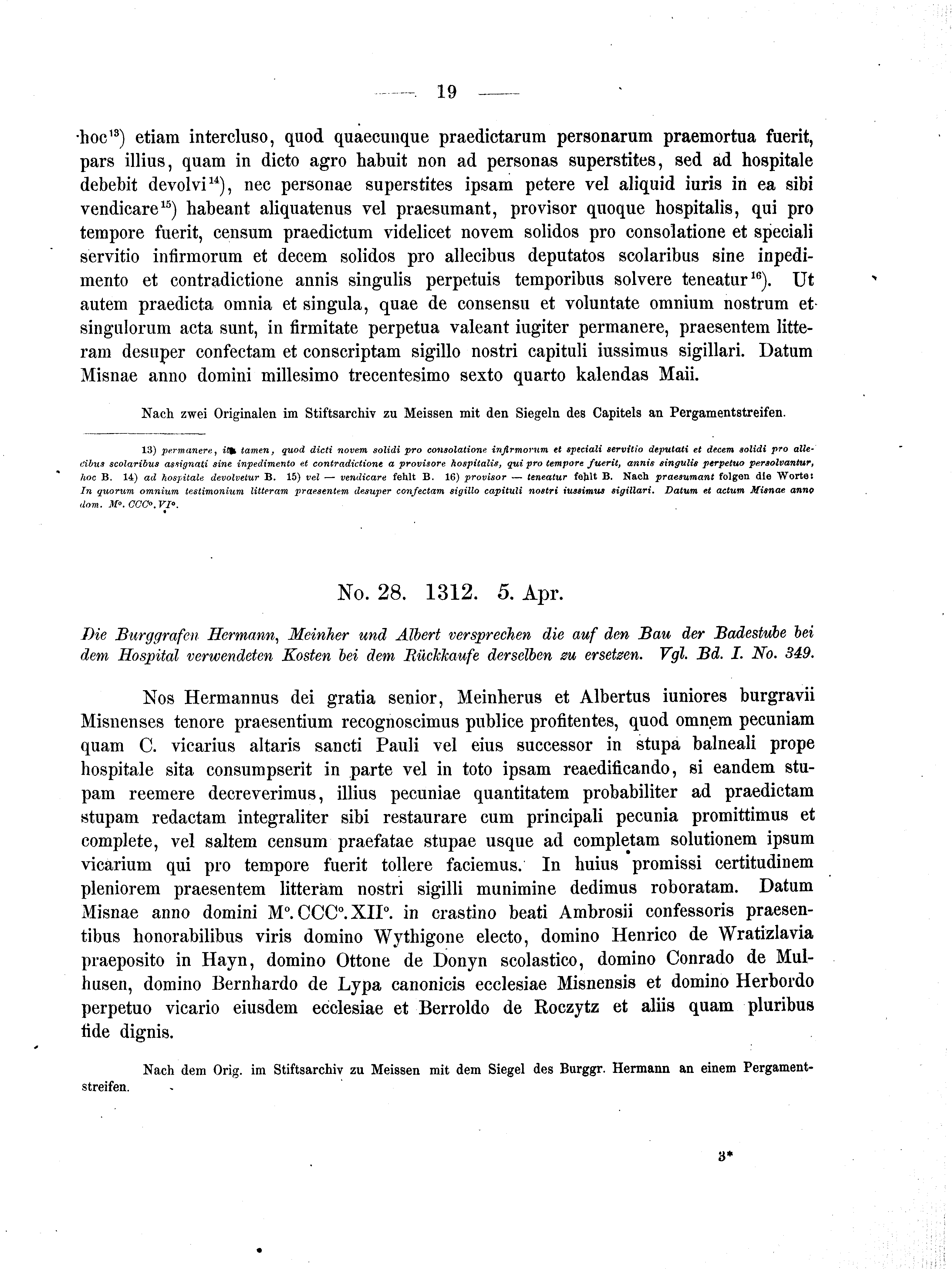 Historische Urkunde Seite 19 aus Band cds2_04