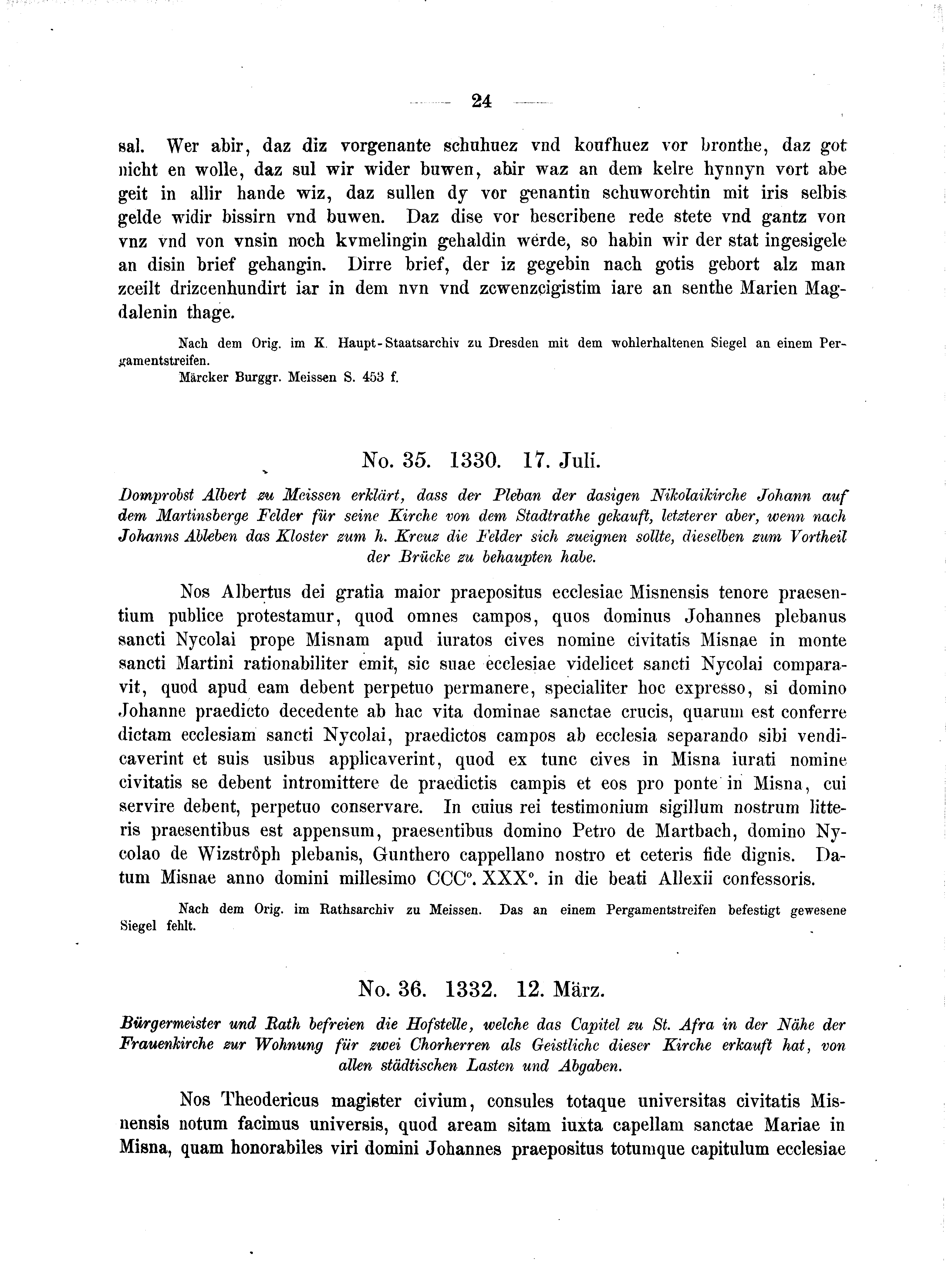Historische Urkunde Seite 24 aus Band cds2_04