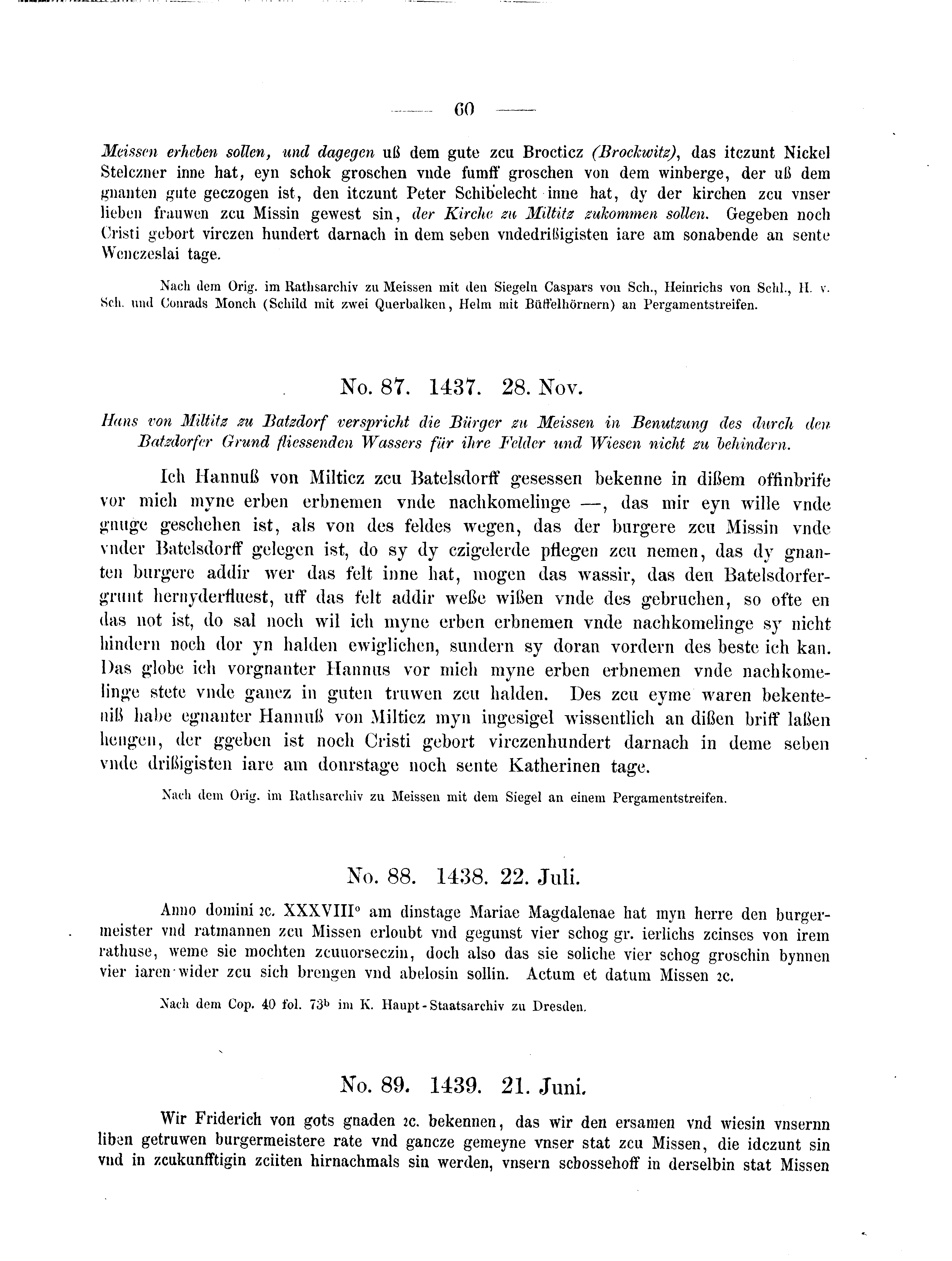 Historische Urkunde Seite 60 aus Band cds2_04