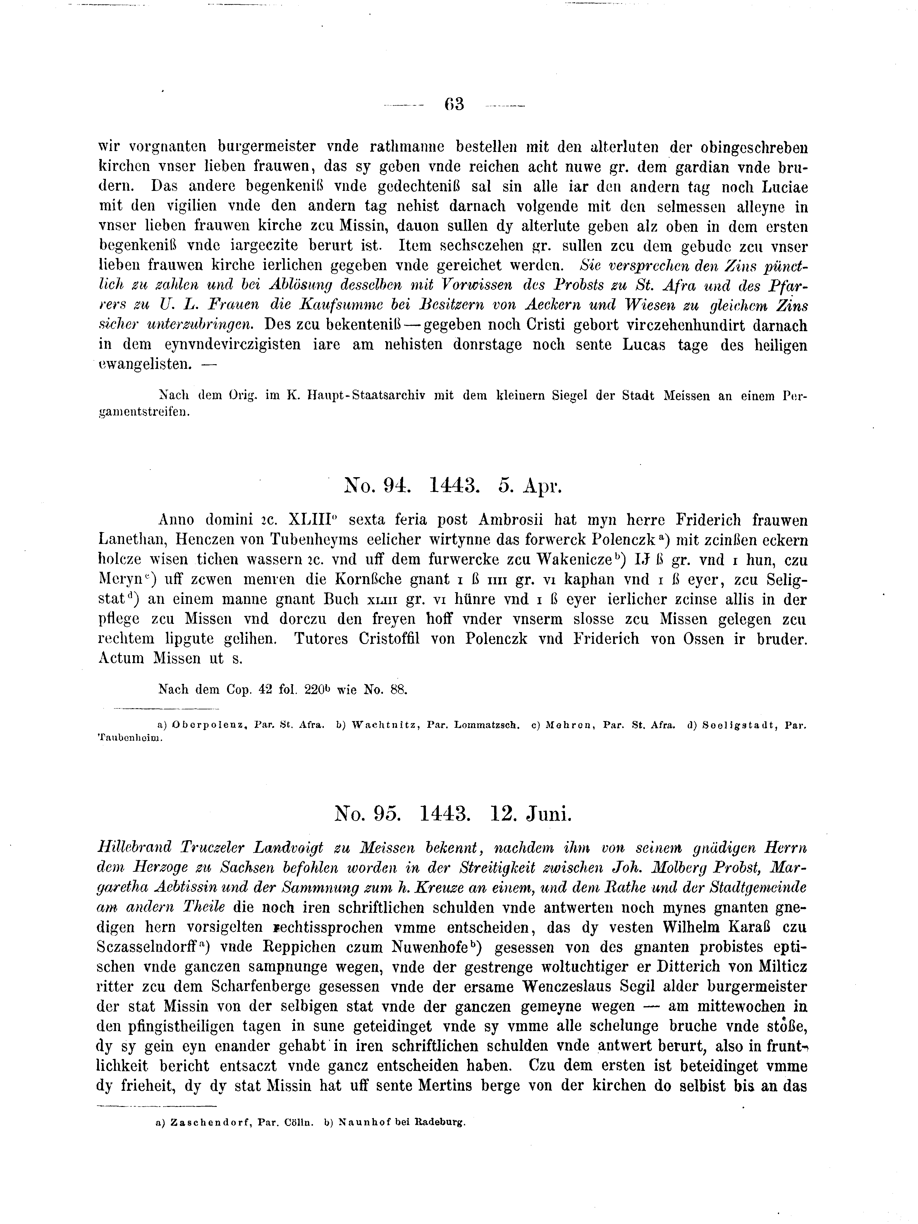 Historische Urkunde Seite 63 aus Band cds2_04