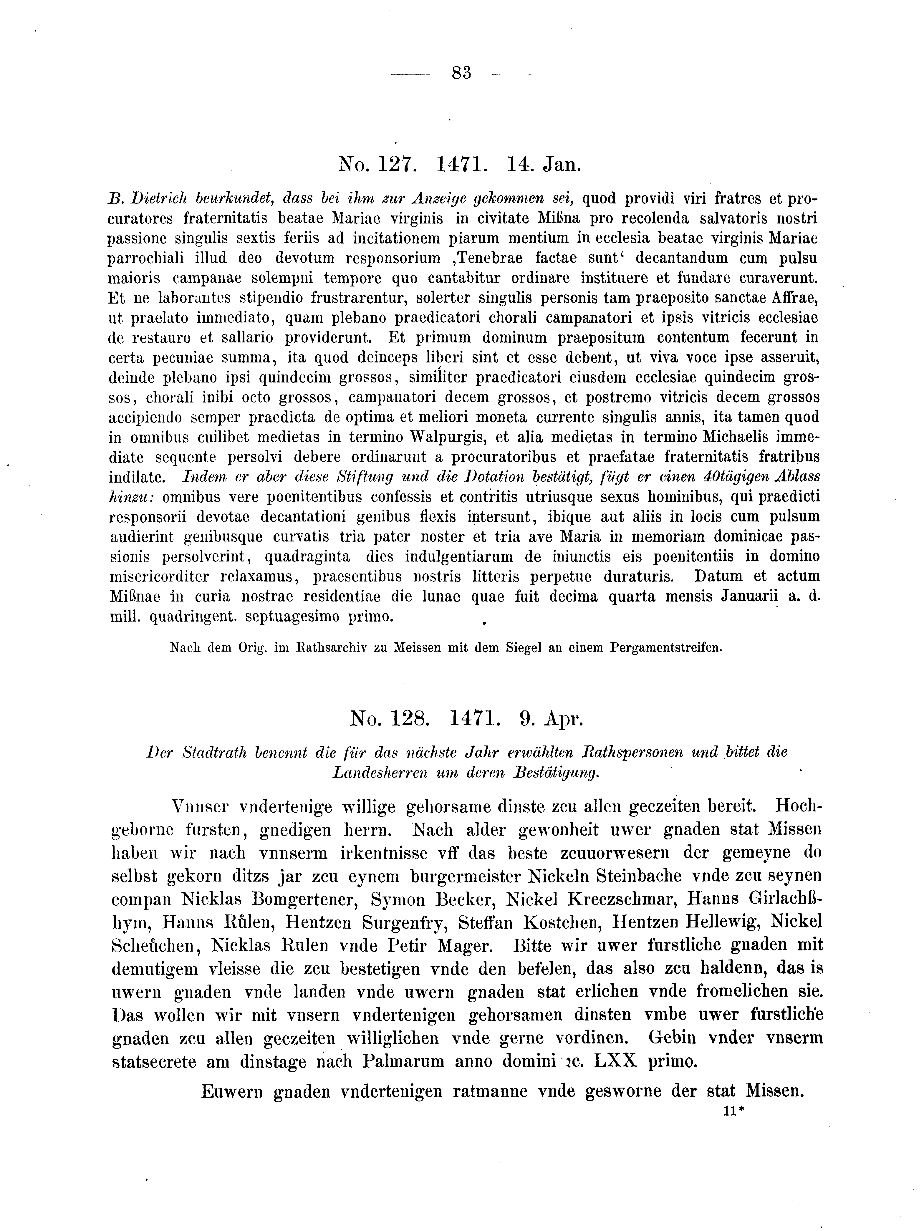 Historische Urkunde Seite 83 aus Band cds2_04