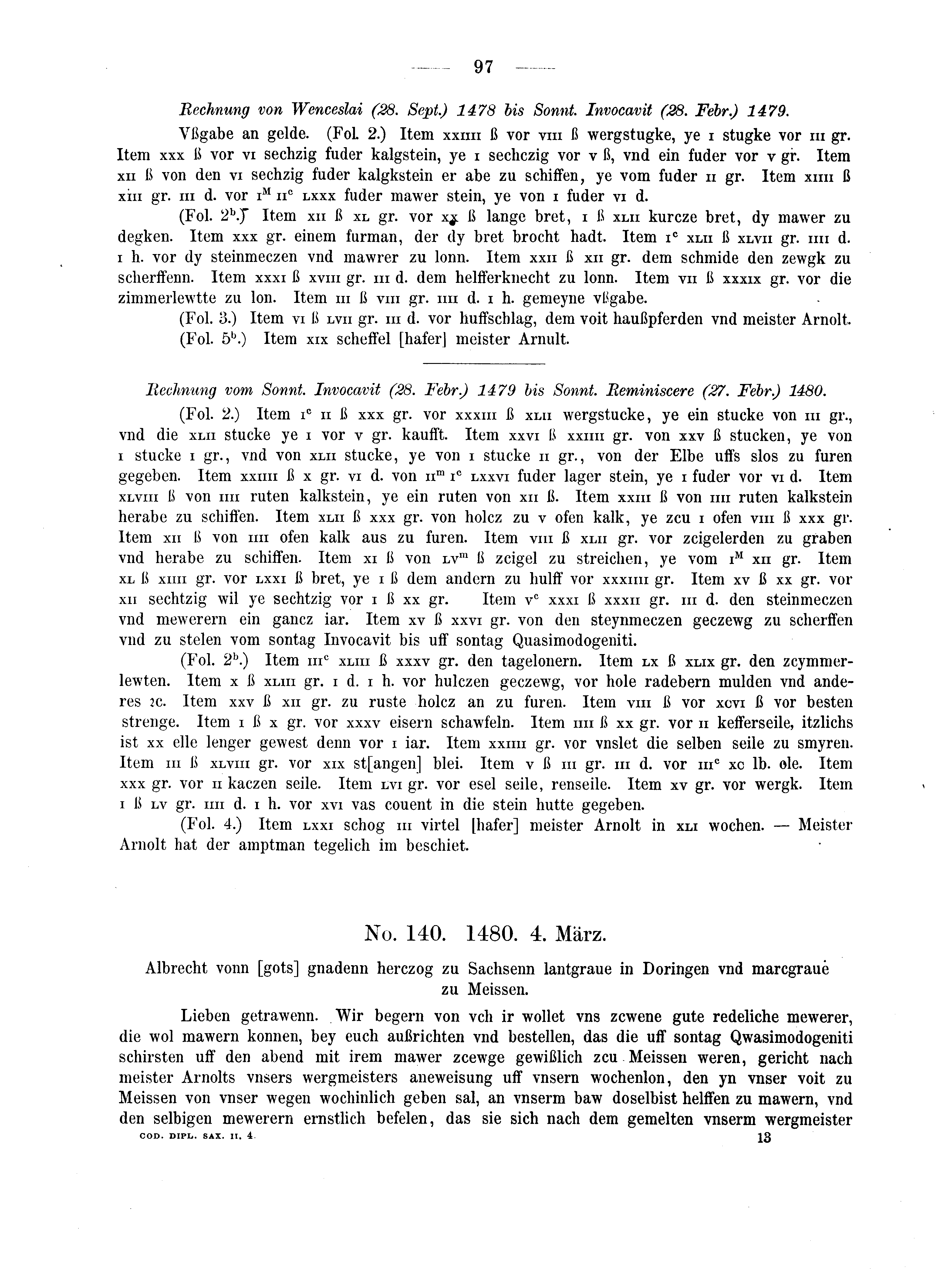 Historische Urkunde Seite 97 aus Band cds2_04