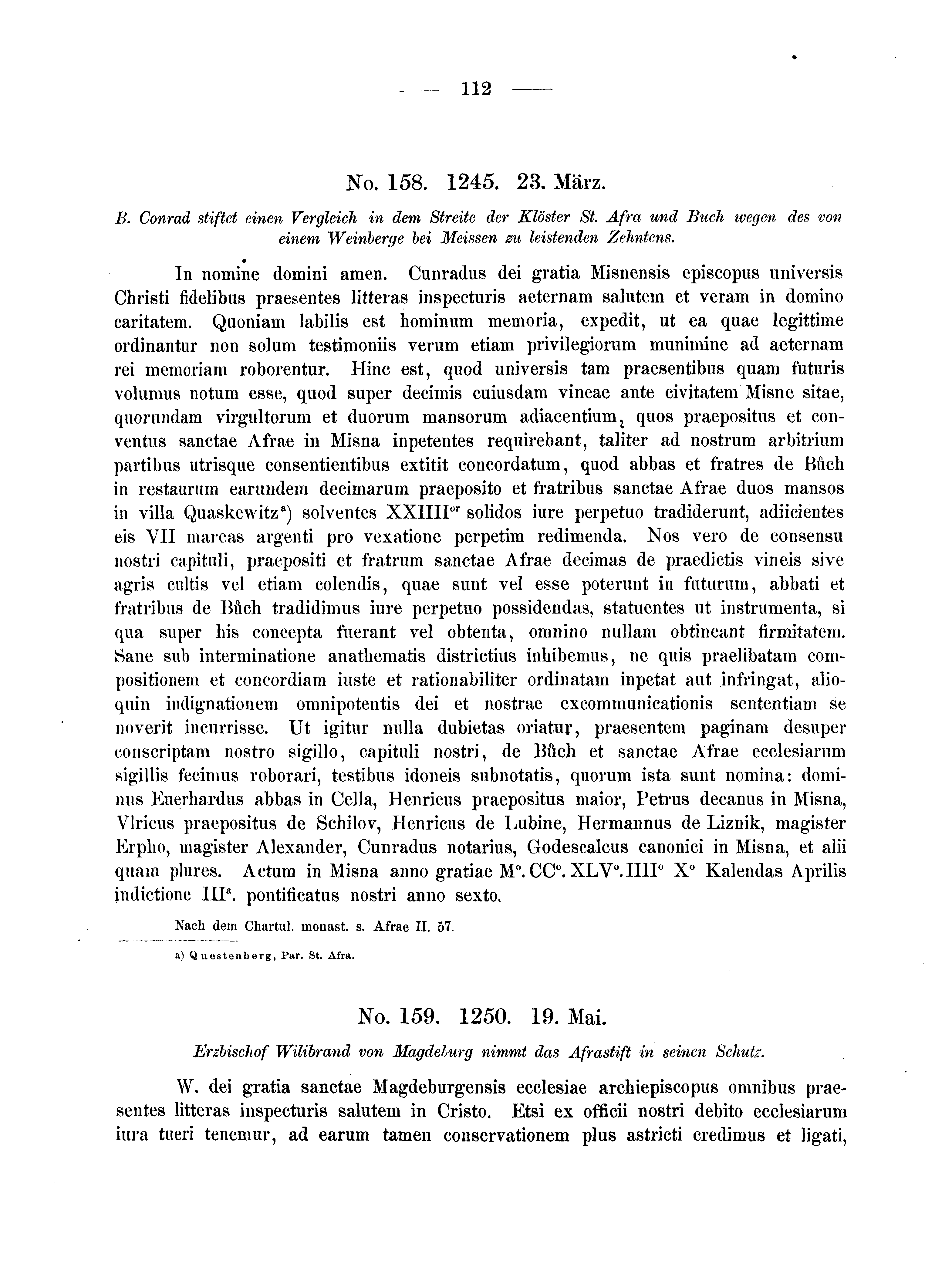 Historische Urkunde Seite 112 aus Band cds2_04