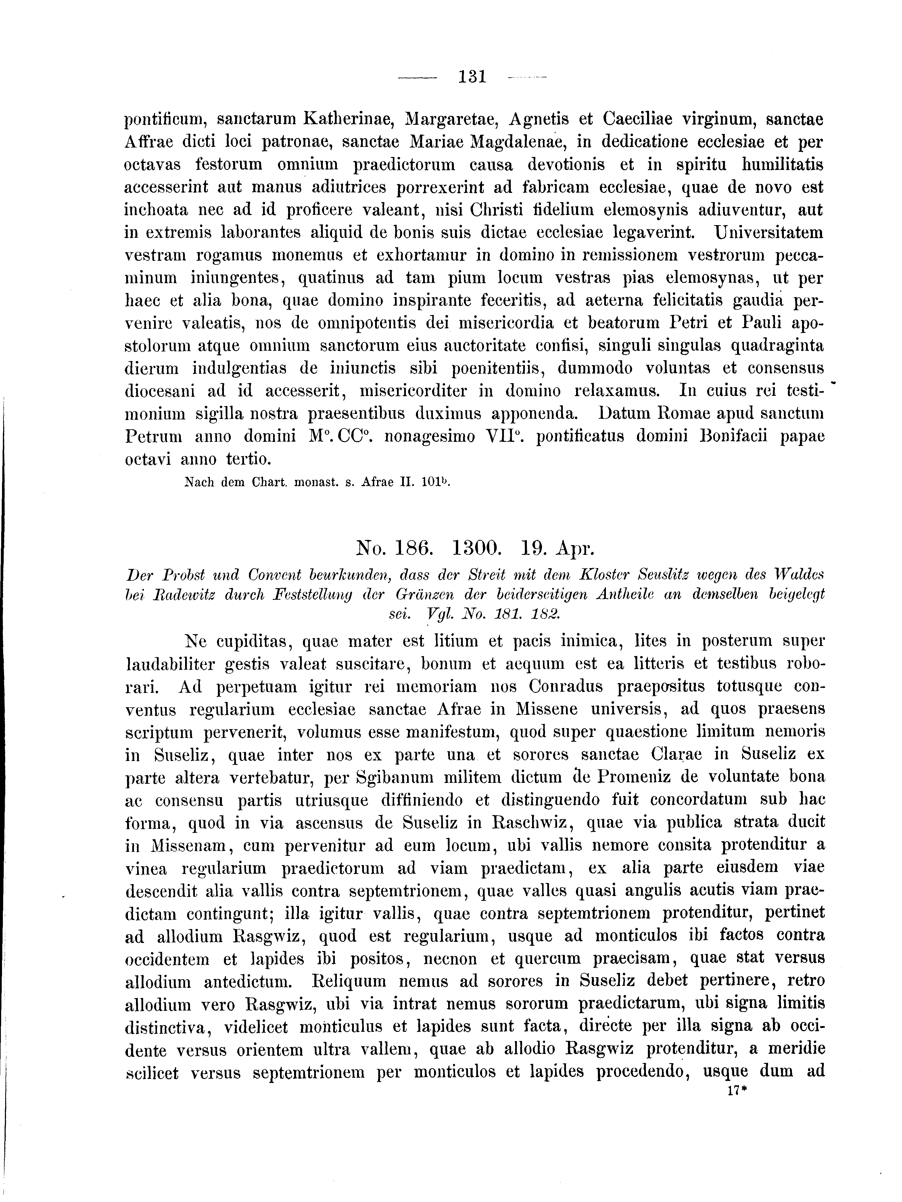 Historische Urkunde Seite 131 aus Band cds2_04