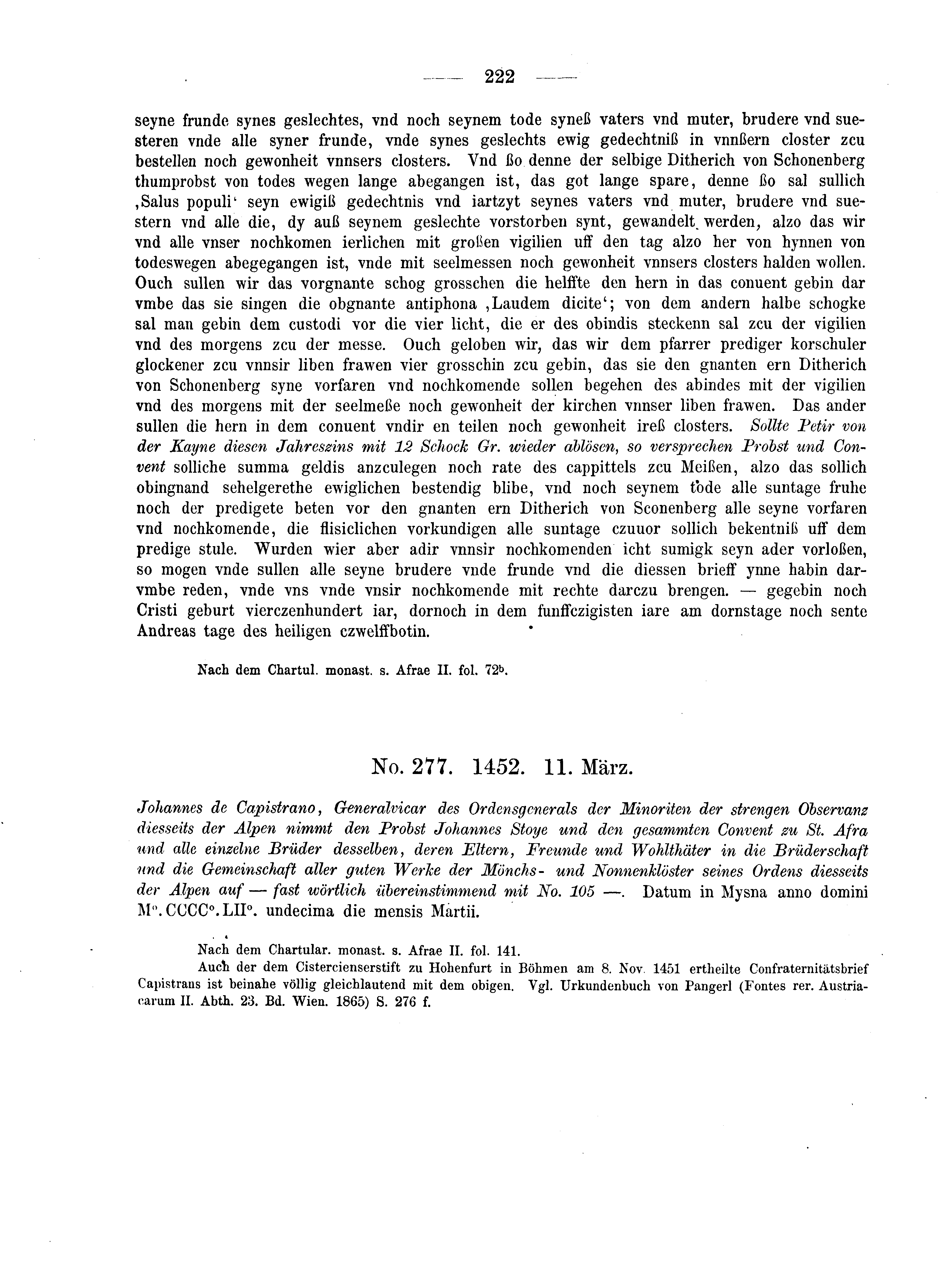 Historische Urkunde Seite 222 aus Band cds2_04