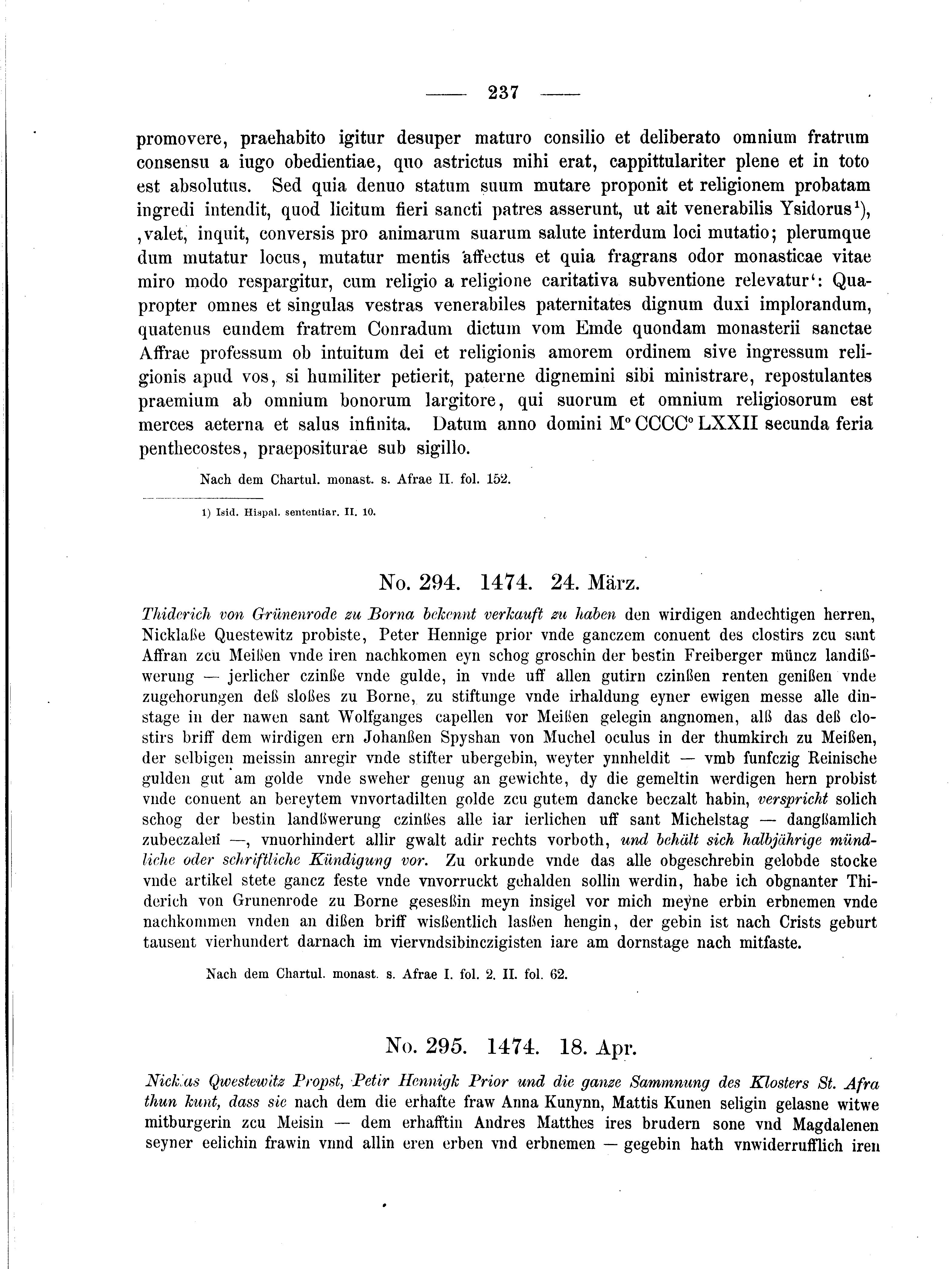 Historische Urkunde Seite 237 aus Band cds2_04