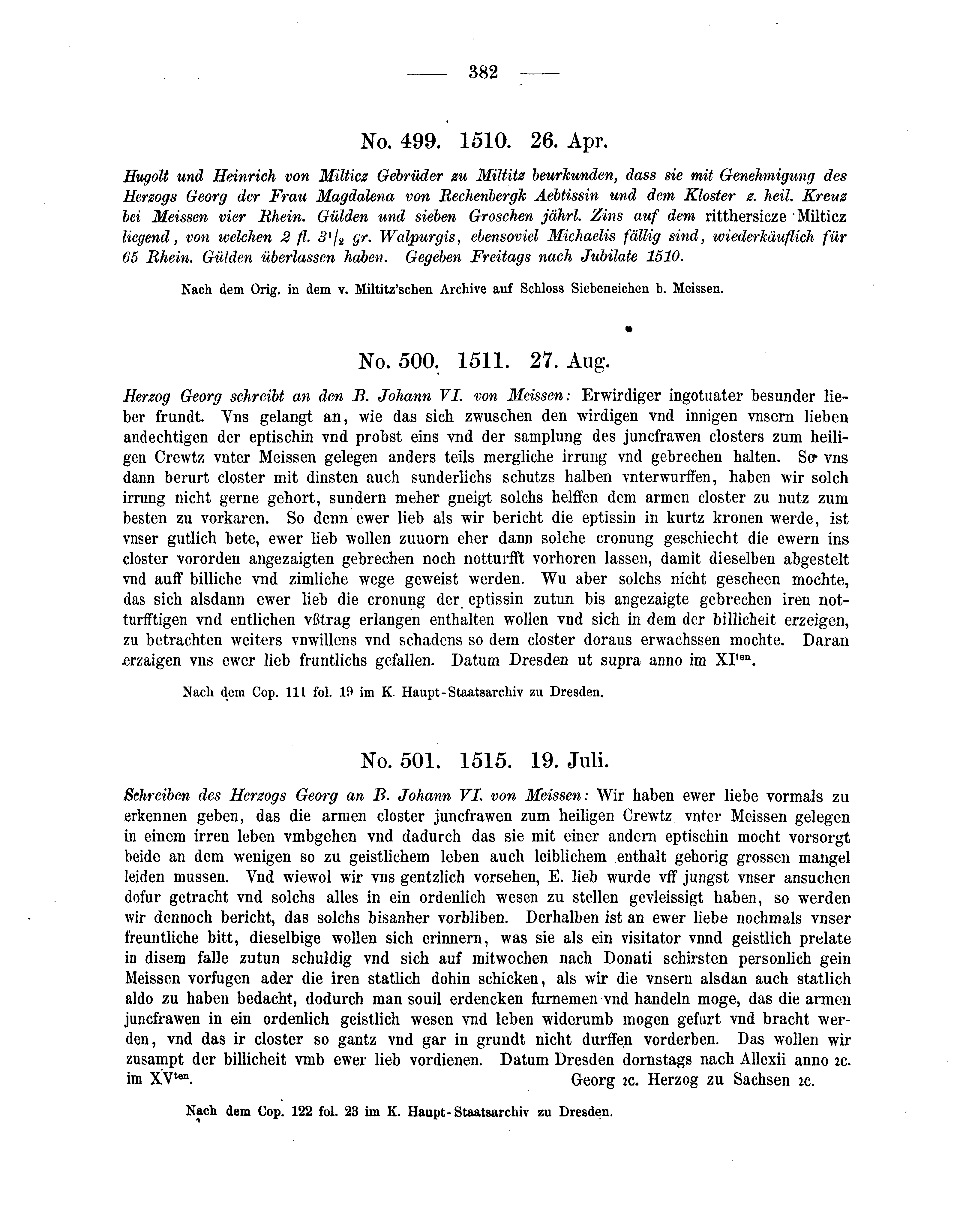 Historische Urkunde Seite 382 aus Band cds2_04