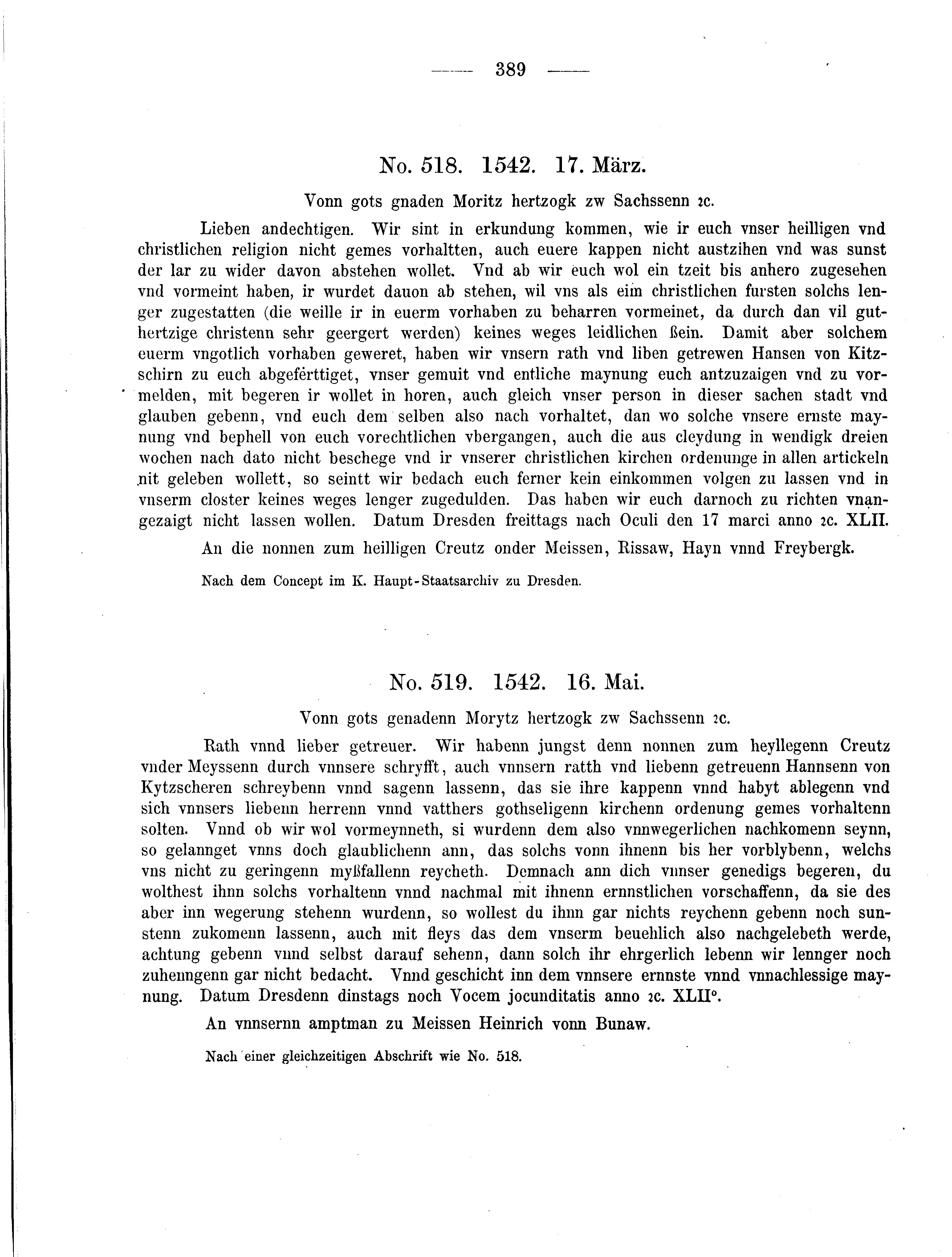 Historische Urkunde Seite 389 aus Band cds2_04