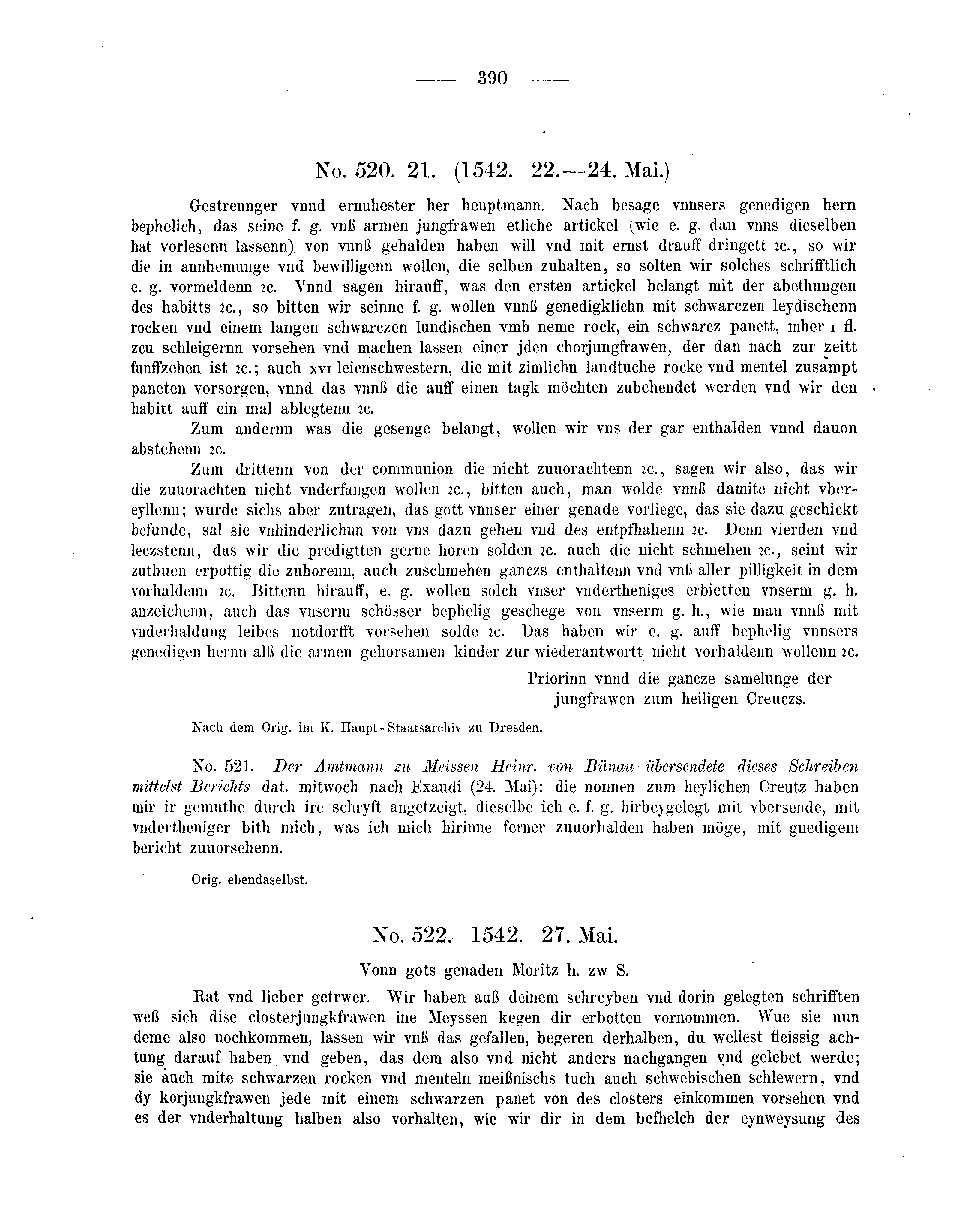 Historische Urkunde Seite 390 aus Band cds2_04
