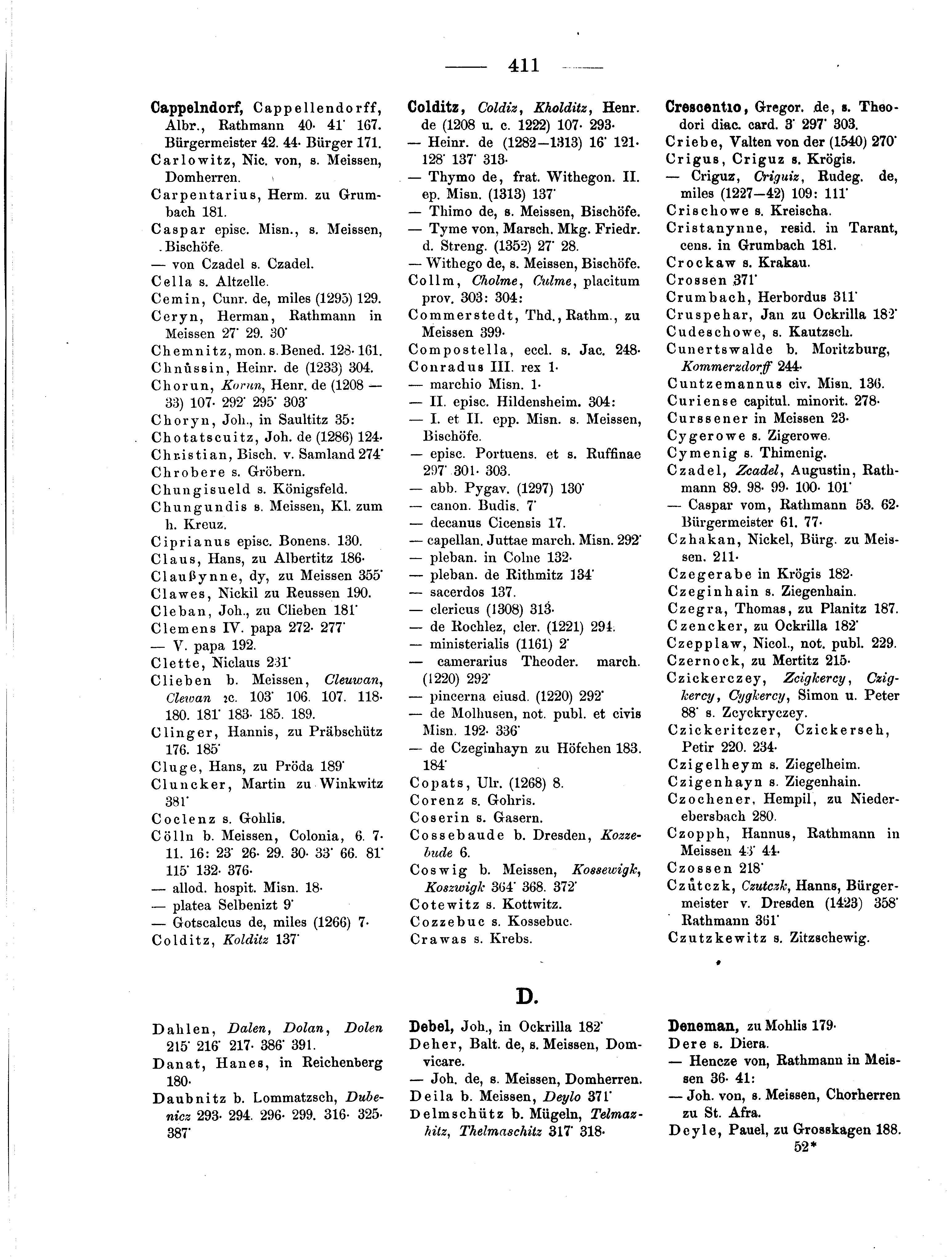 Historische Urkunde Seite 411 aus Band cds2_04